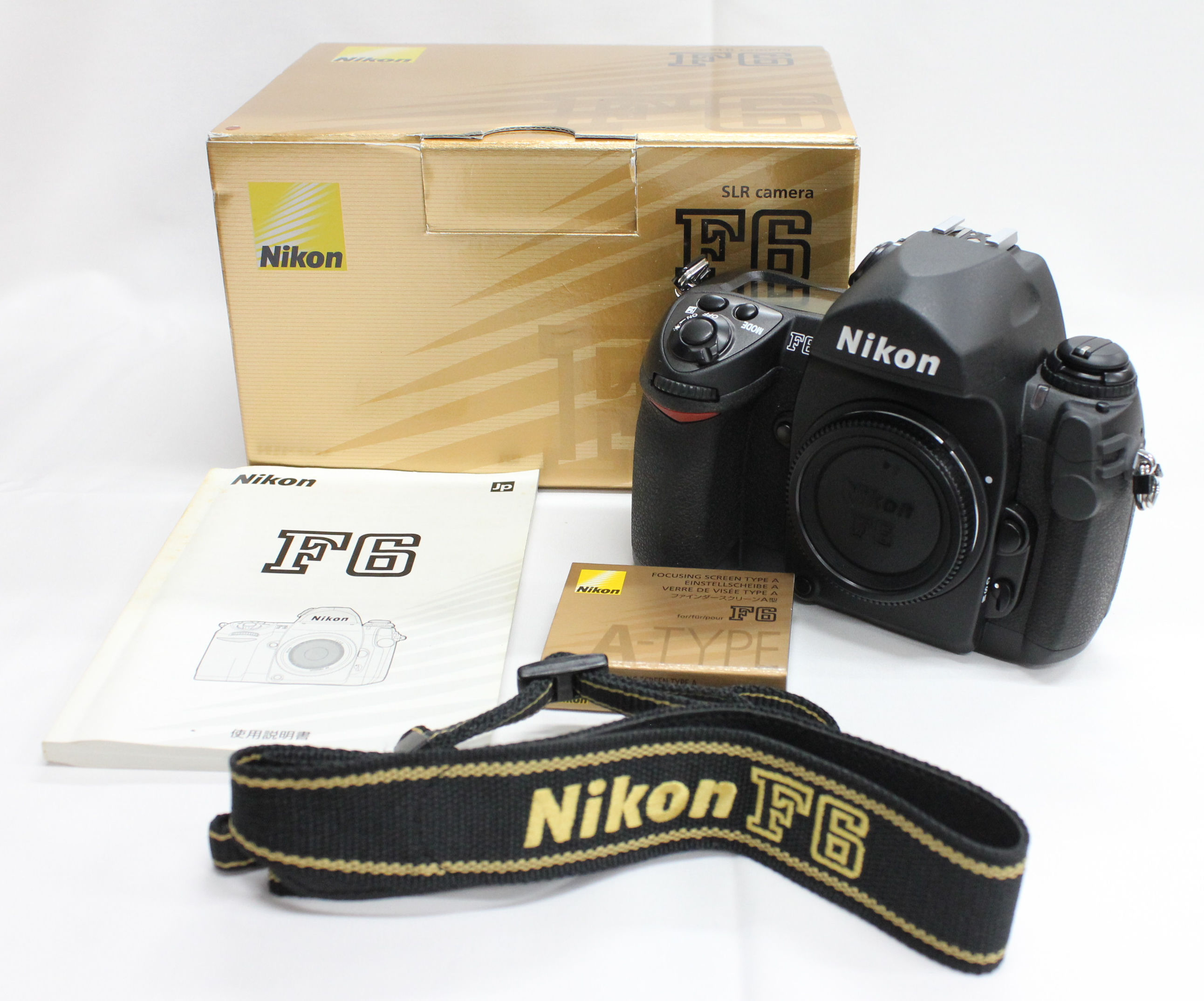 Japan Used Camera Shop | [Almost Unused in Box] Nikon F6 35mm SLR Film Camera Body from JAPAN