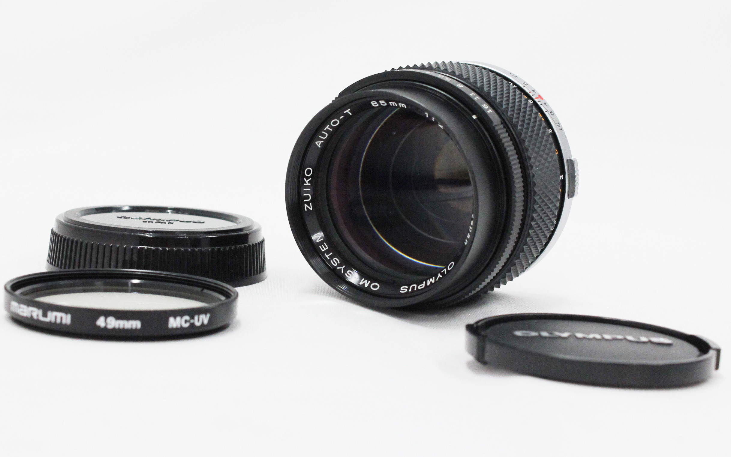 [Excellent+++++] Olympus OM-System Zuiko Auto-T 85mm F/2 MF Lens from Japan