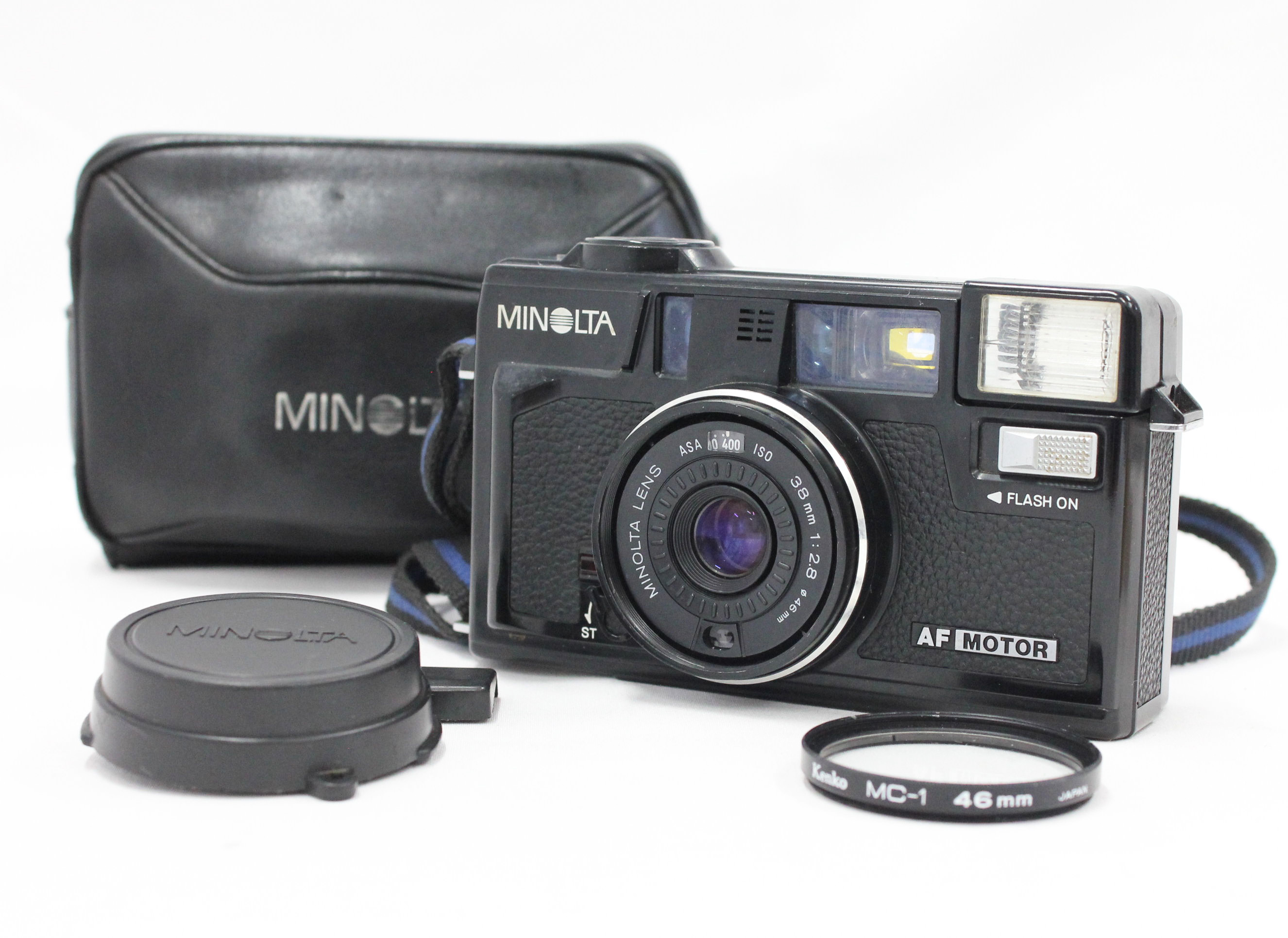 Japan Used Camera Shop | [Excellent+++++] Minolta HI-Matic AF2-MD Point & Shoot Film Camera 38mm F2.8 Lens From Japan