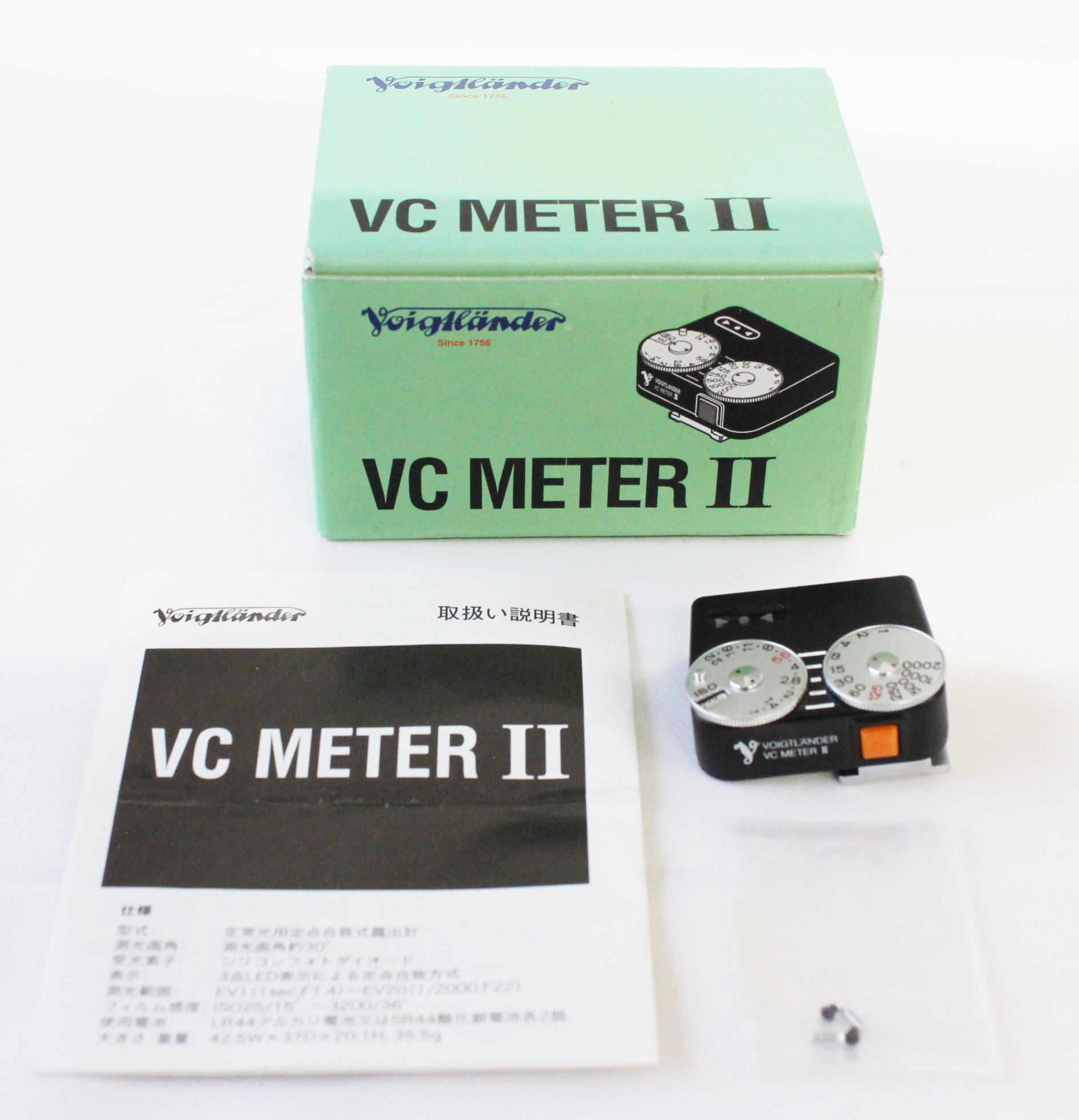 [Unused in Box] Voigtlander VC Meter II Light Meter Black from Japan