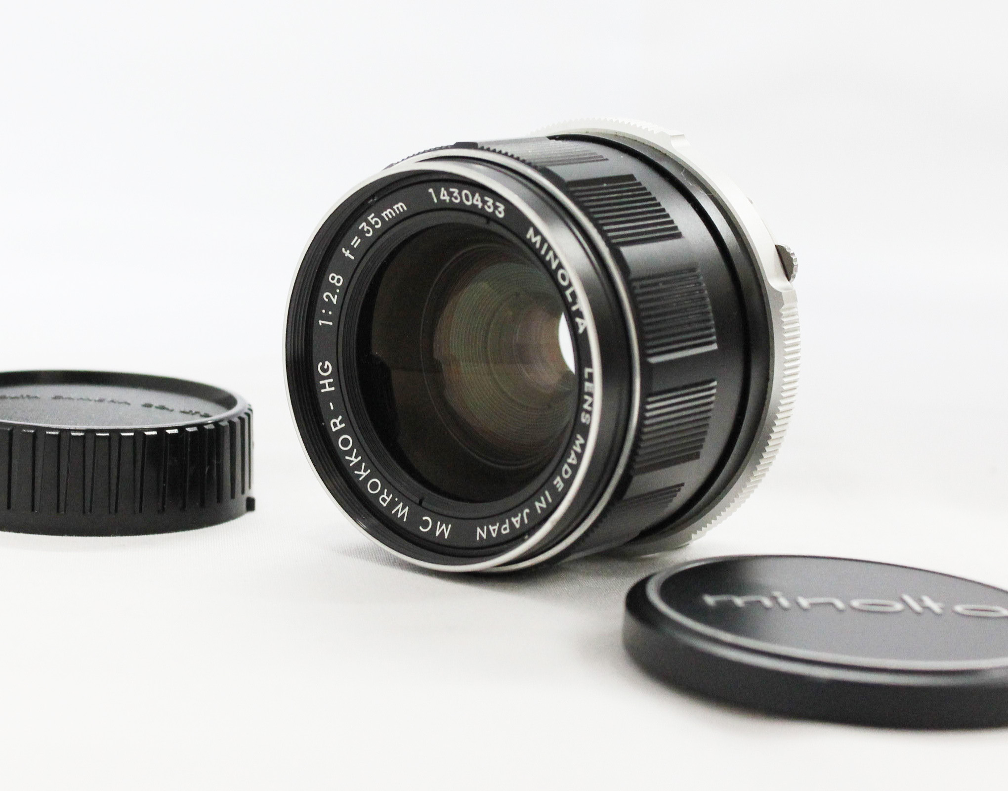 Japan Used Camera Shop | [Excellent+++++] Minolta MC W.Rokkor-HG 35mm F/2.8 Lens from Japan