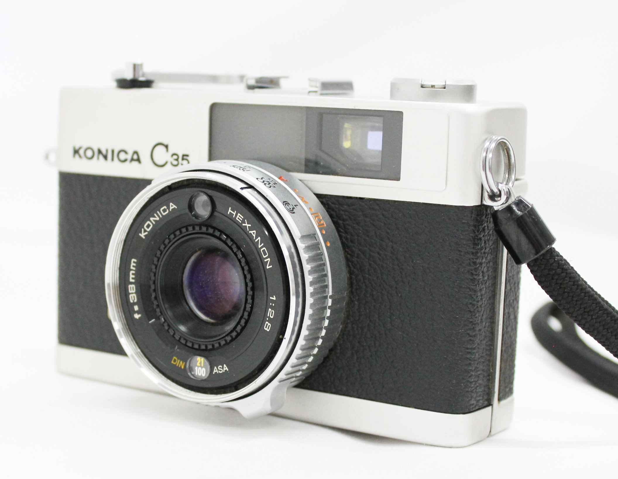 [For Repair] Konica C35 E&L Hexanon 38mm F/2.8 Rangefinder Film Camera from Japan