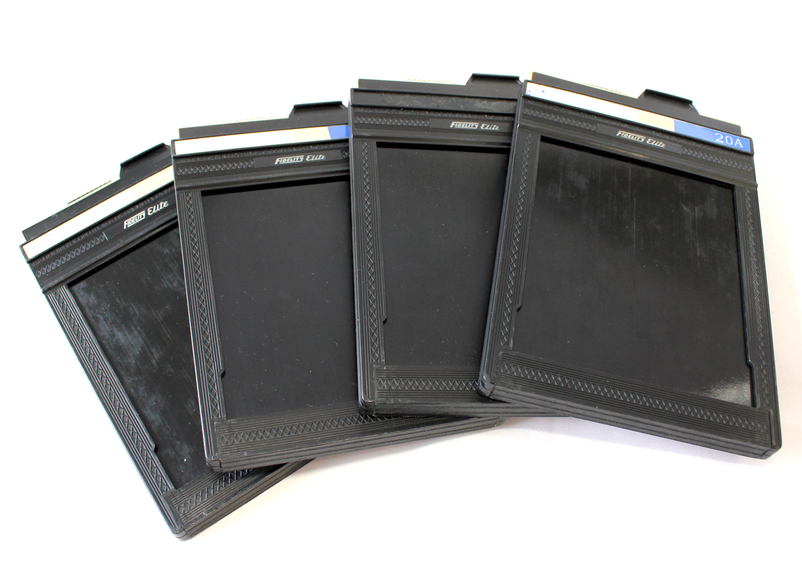 Fidelity 4x5 Cut Film Holder Lot of 4 from Japan