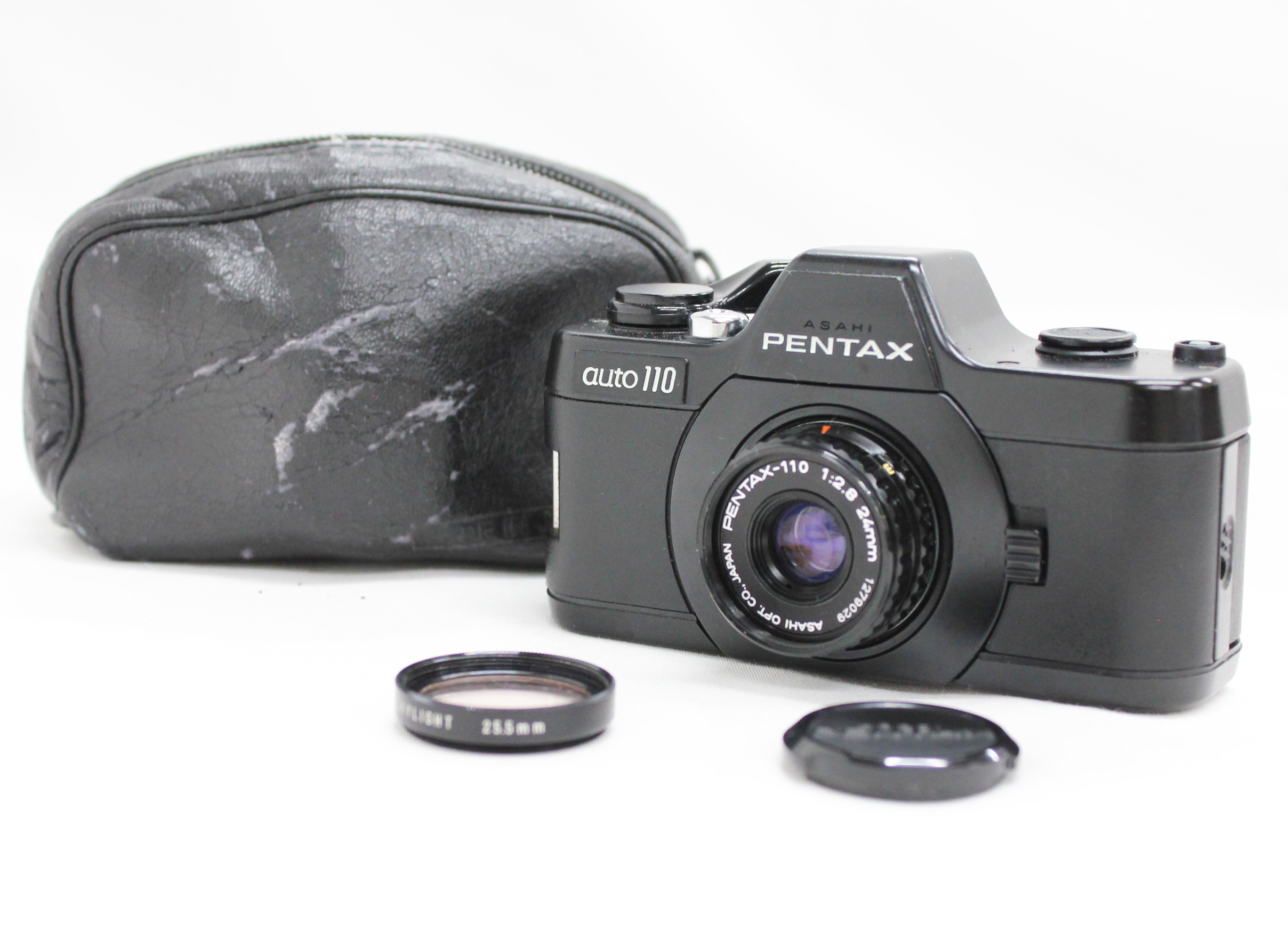 Japan Used Camera Shop | [Near Mint] ASAHI PENTAX auto 110 SLR Camera with 24mm F/2.8 from Japan