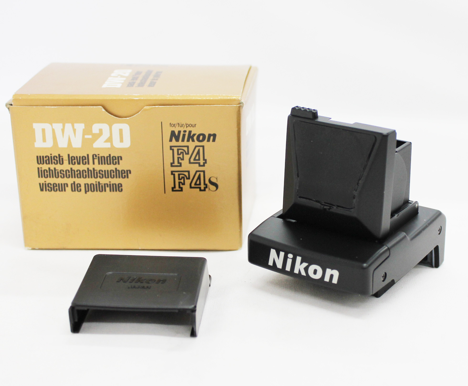 Japan Used Camera Shop | [Near Mint in Box] Nikon DW-20 Waist Level Finder for F4 F4S F4E from Japan