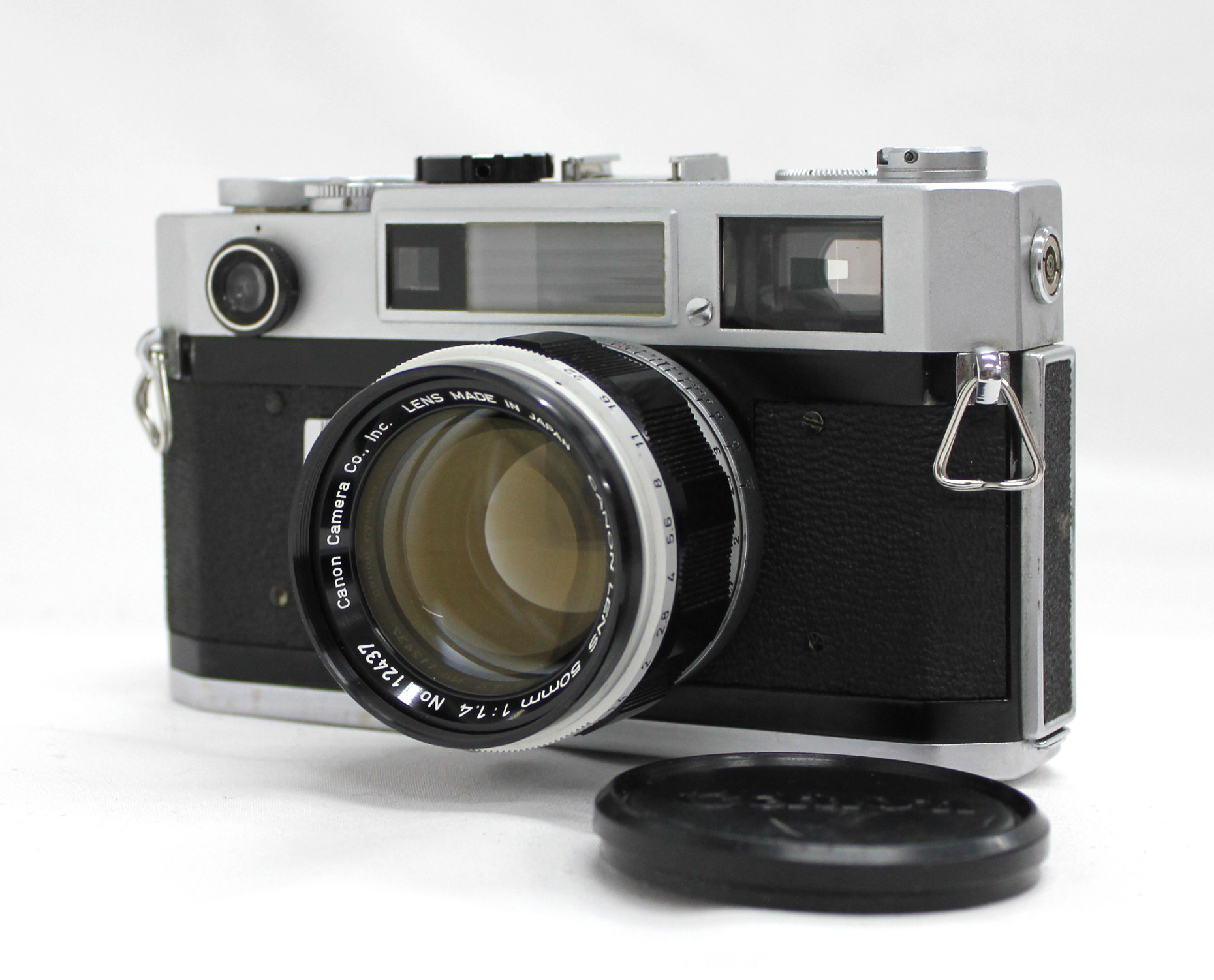 Japan Used Camera Shop | [Exc+++++] Canon Model 7s 35mm Rangefinder Camera w/ 50mm F/1.4 Lens from Japan 