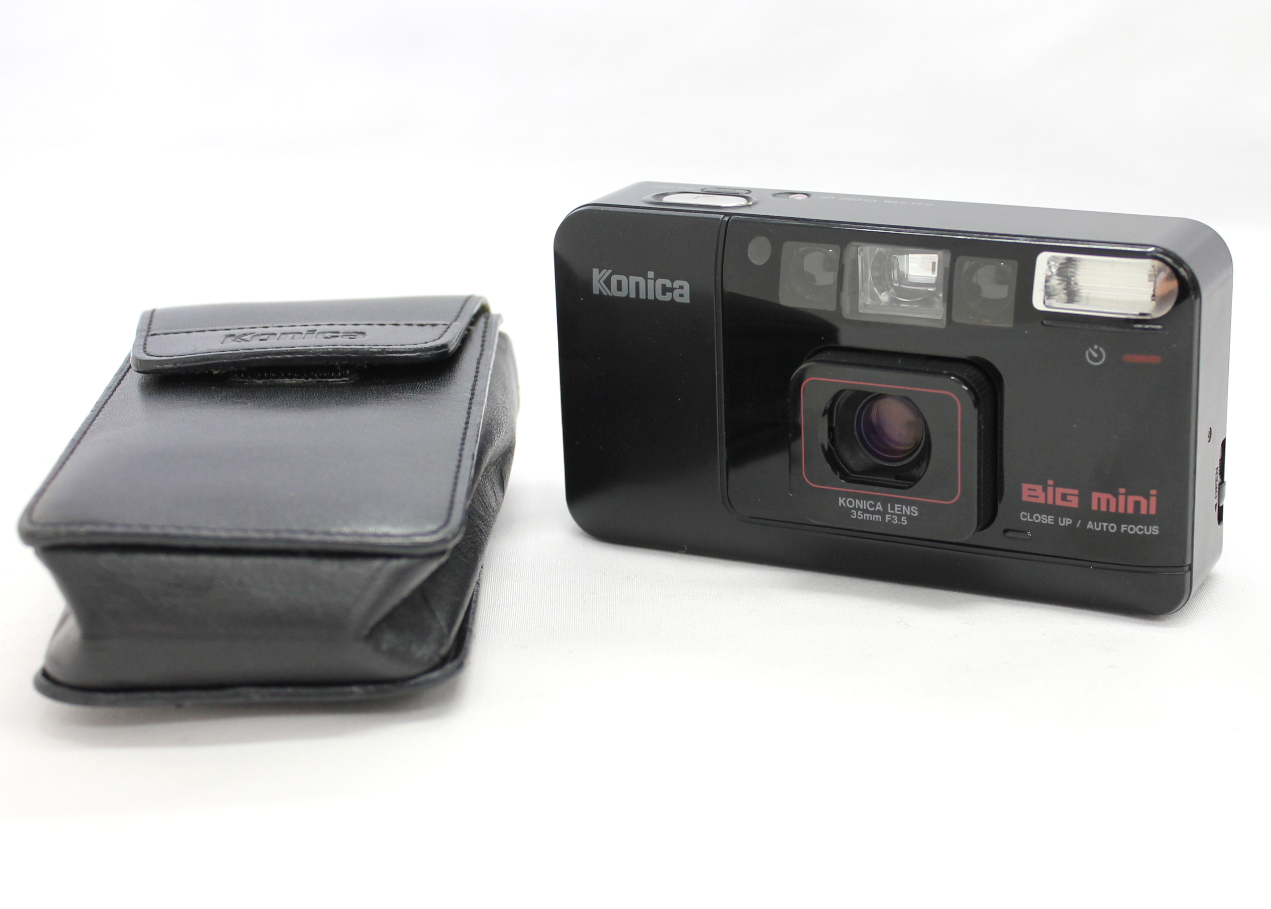 Japan Used Camera Shop | [Excellent++++] Konica Big Mini 35mm Point & Shoot Film Camera w/Case from Japan