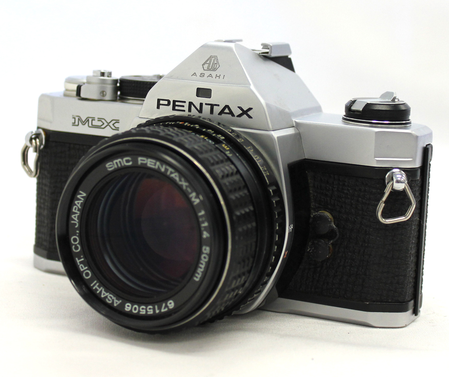 Japan Used Camera Shop | [Excellent++++] Pentax MX SLR 35mm Film Camera with SMC Pentax-M 50mm F/1.4 from Japan