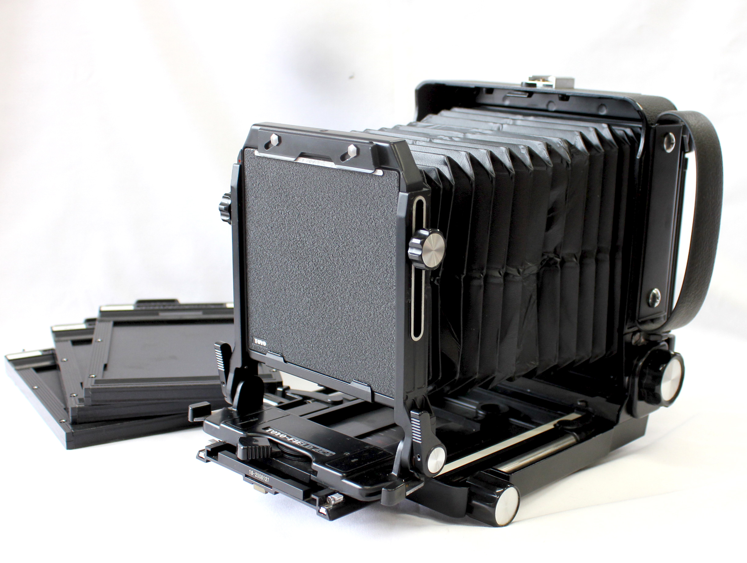 [Excellent+++++] Toyo Field 45A 4x5 Large Format Film Camera with Revolving Back and 3 Cut Film Holders from Japan