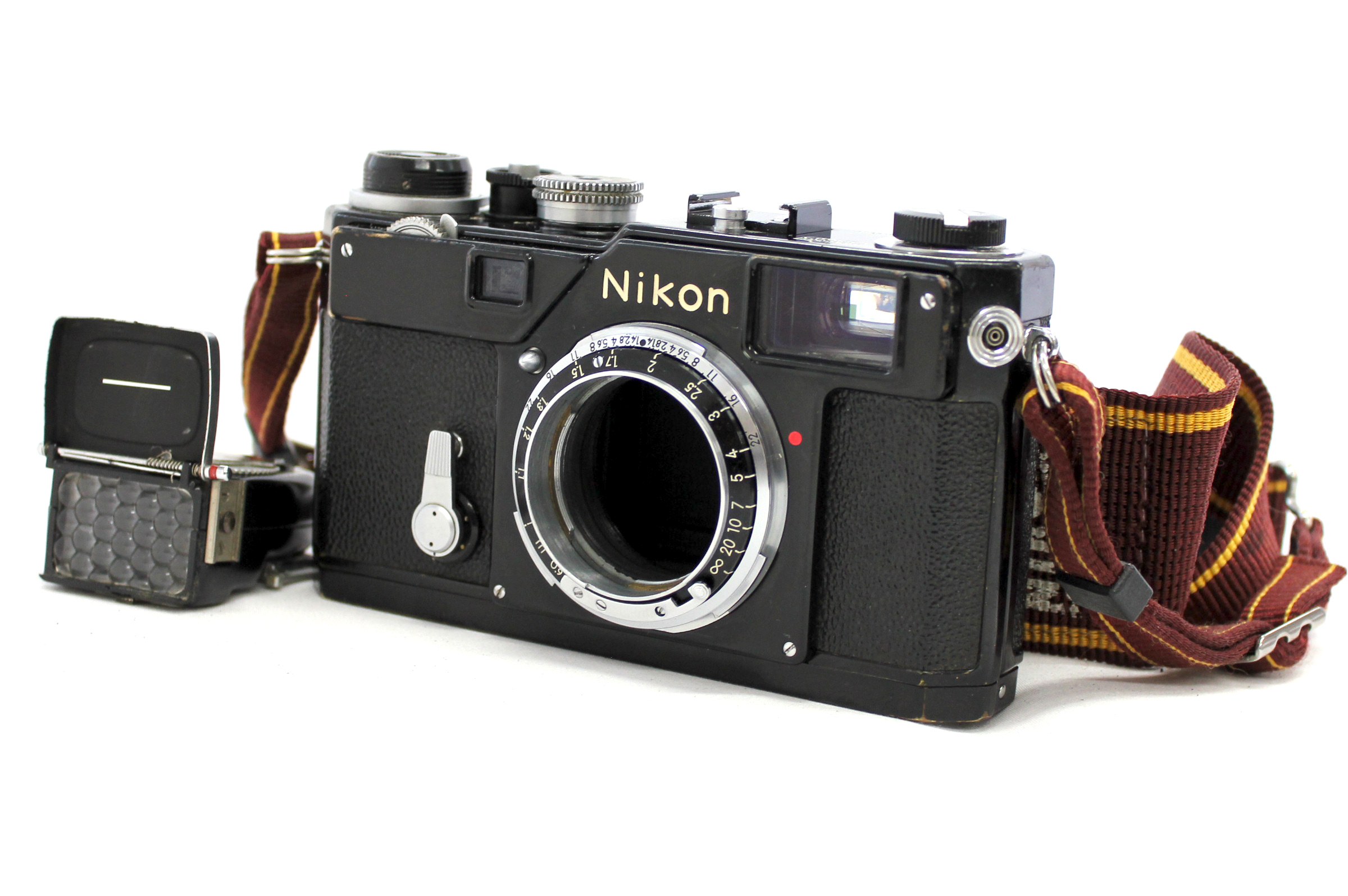 Japan Used Camera Shop | [Excellent++++] Nikon S3 Olympic Black Camera Body 1965 S/N 632* with Meter from Japan