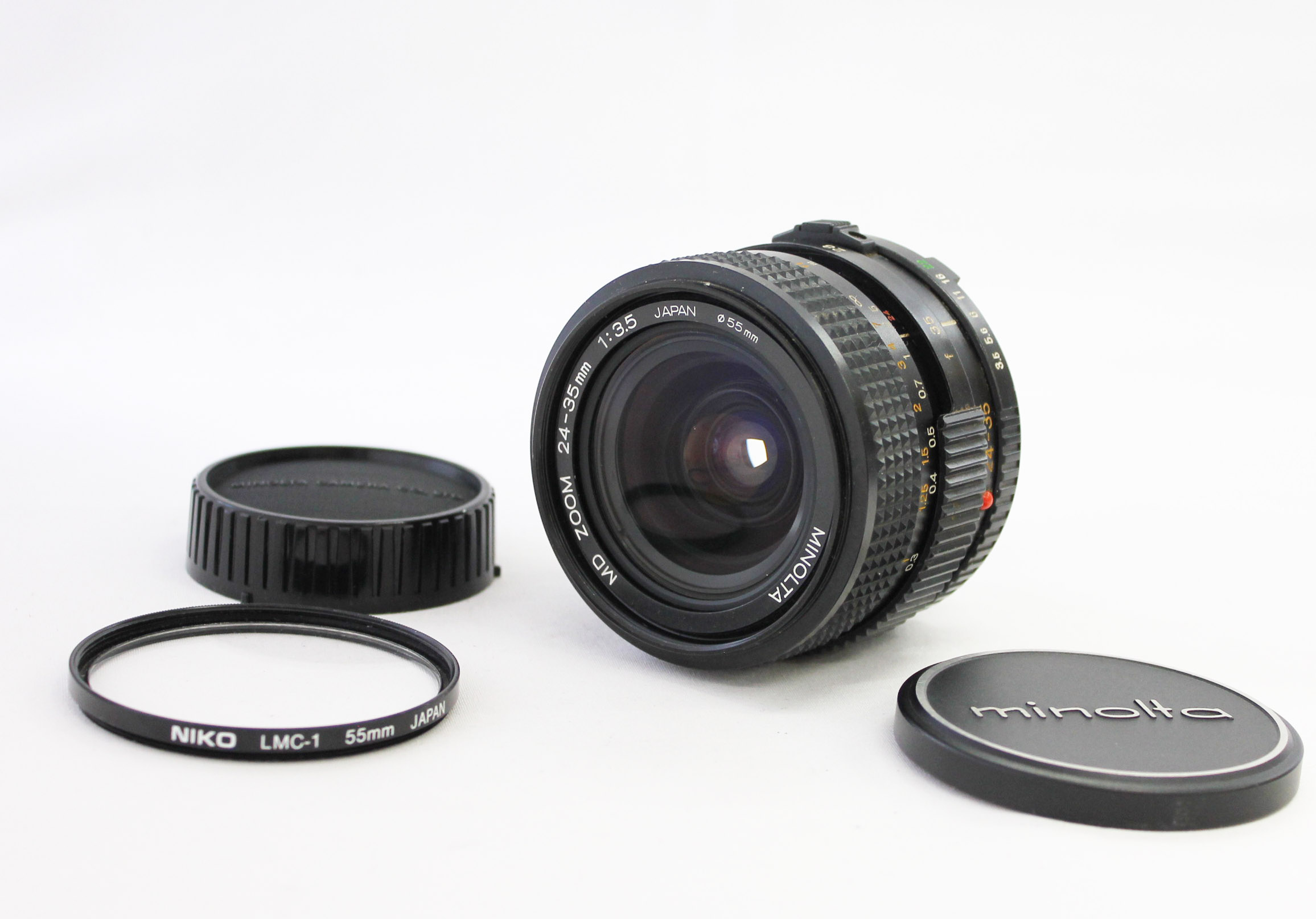 Japan Used Camera Shop | [Excellent+++] Minolta New MD Zoom 24-35mm F/3.5 MF Lens for SR Mount  from Japan
