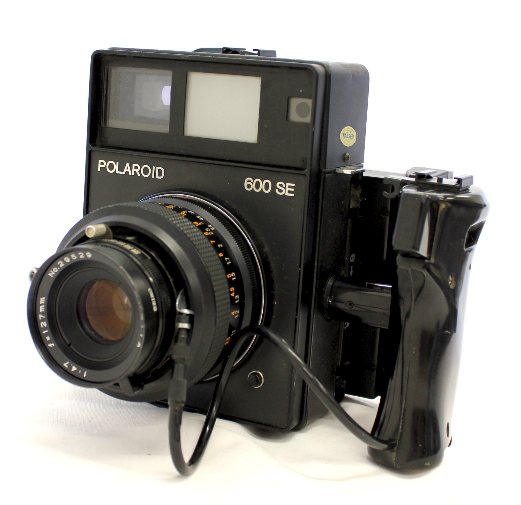 Japan Used Camera Shop | [Exc+++] Polaroid 600 SE Instant Camera w/ Mamiya 127mm F/4.7 Lens and Polaroid Back from Japan
