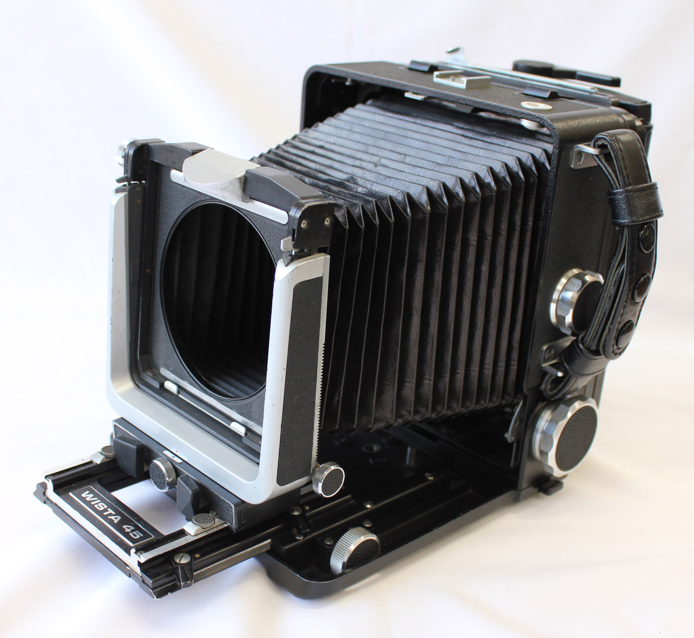 [Exc++++] Wista 45 45D 4x5 Large Format Camera w/ 6x9 Roll FIlm Holder & Quick Roll Slider from Japan