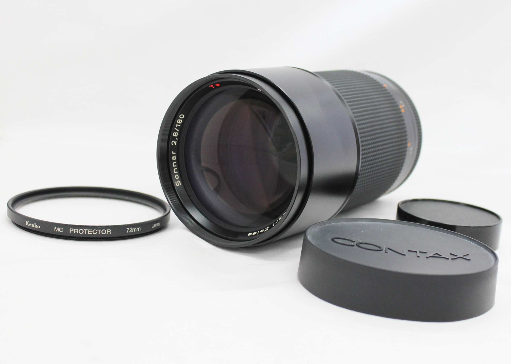 [Near Mint] Contax Carl Zeiss Sonnar T* 180mm F/2.8 MMJ Lens Y/C Mount from Japan