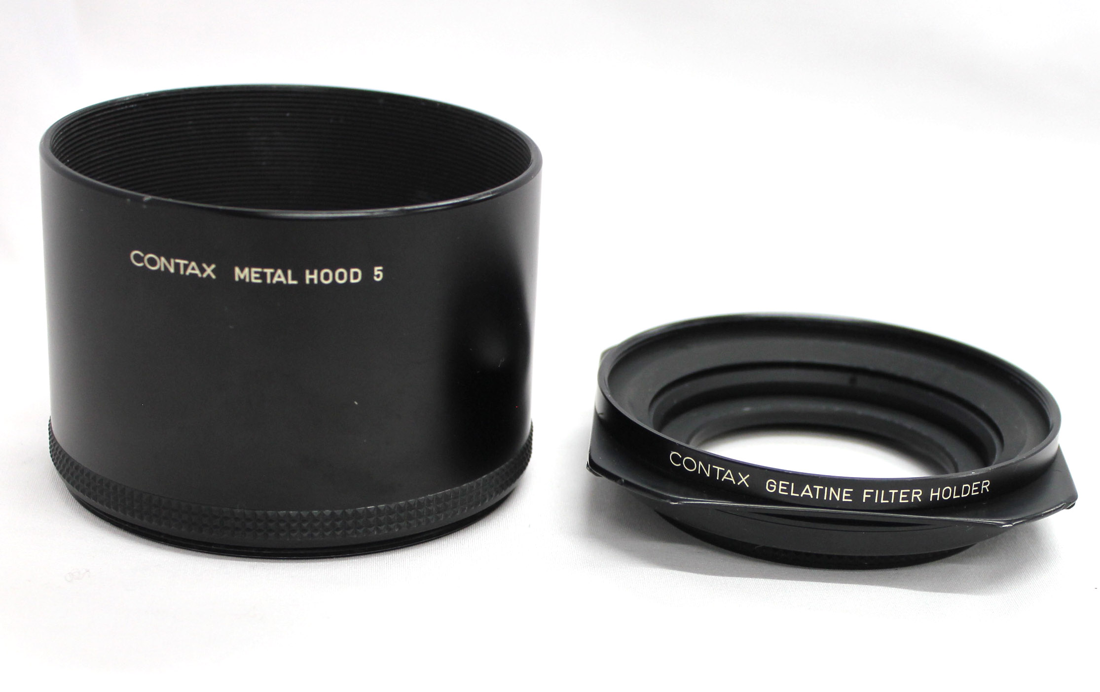 Japan Used Camera Shop | [Exc+++++] Contax Metal Hood 5 with Gelatine Filter Holder from Japan