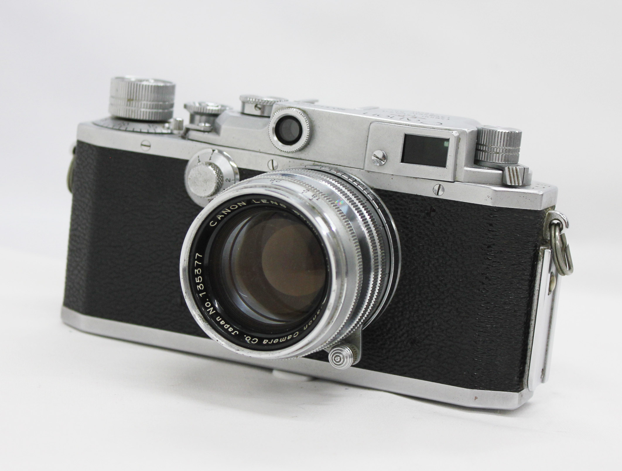 Canon Model II F EP Vintage 35mm Rangefinder Camera with 50mm F/1.8 Leica L39 Mount Lens from Japan 