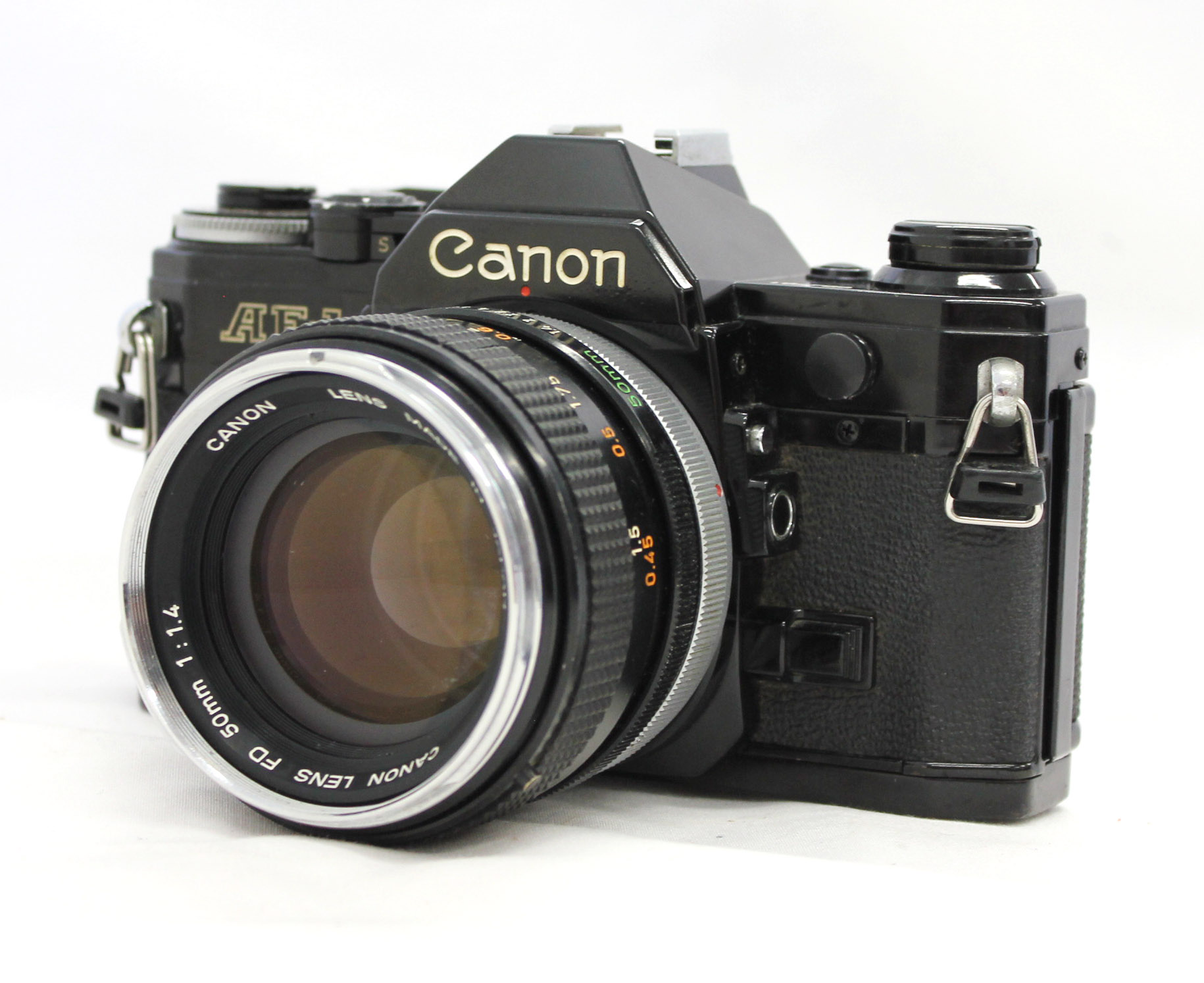 Japan Used Camera Shop | Canon AE-1 35mm SLR Film Camera with FD 50mm F/1.4 Lens from Japan