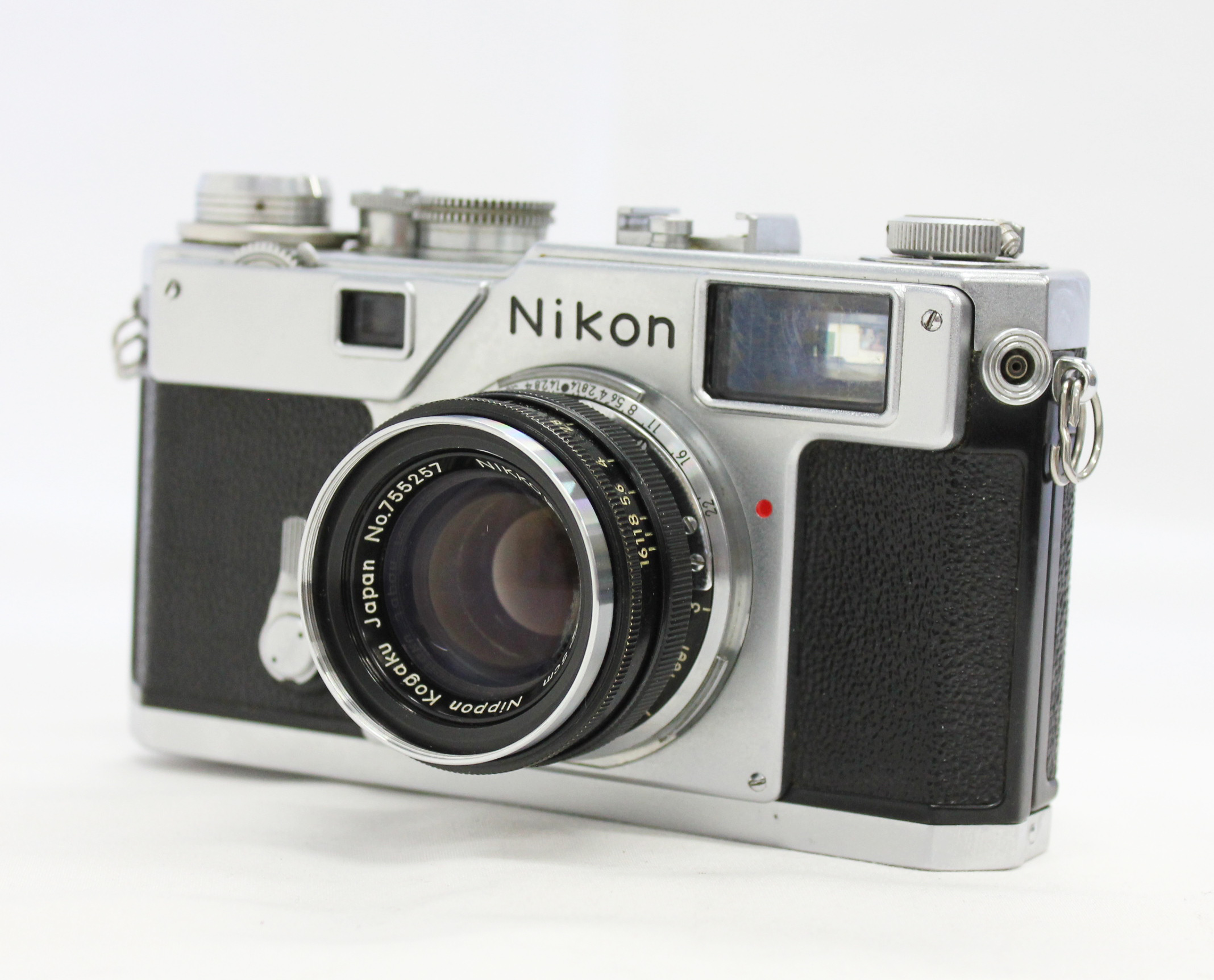 Japan Used Camera Shop | Nikon S3 35mm Rangefinder Camera w/ Nikkor-H 5cm 50mm F/2 Lens from Japan