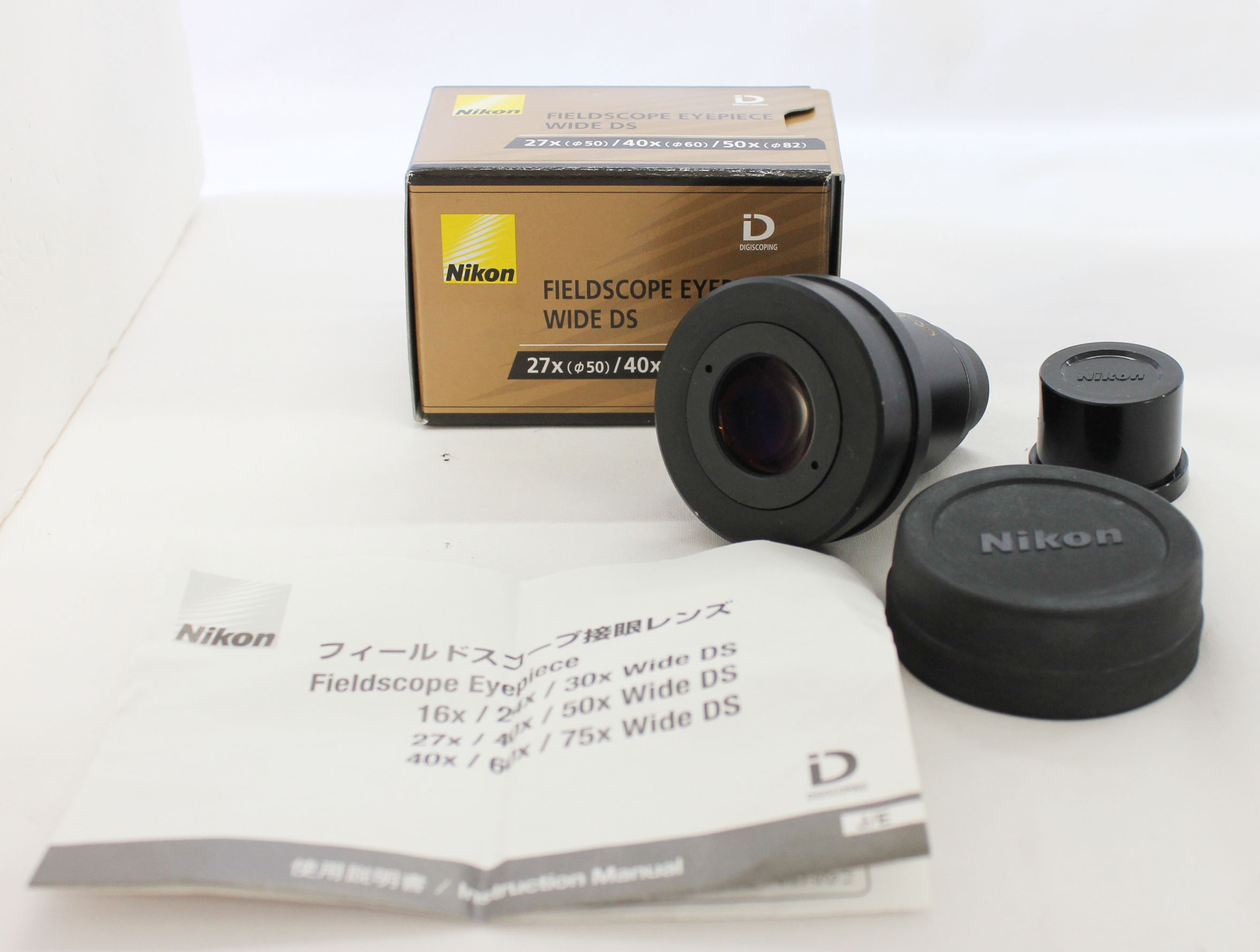 [Excellent+++++] Nikon Fieldscope Eyepiece Wide DS 27x 40X 50x from Japan
