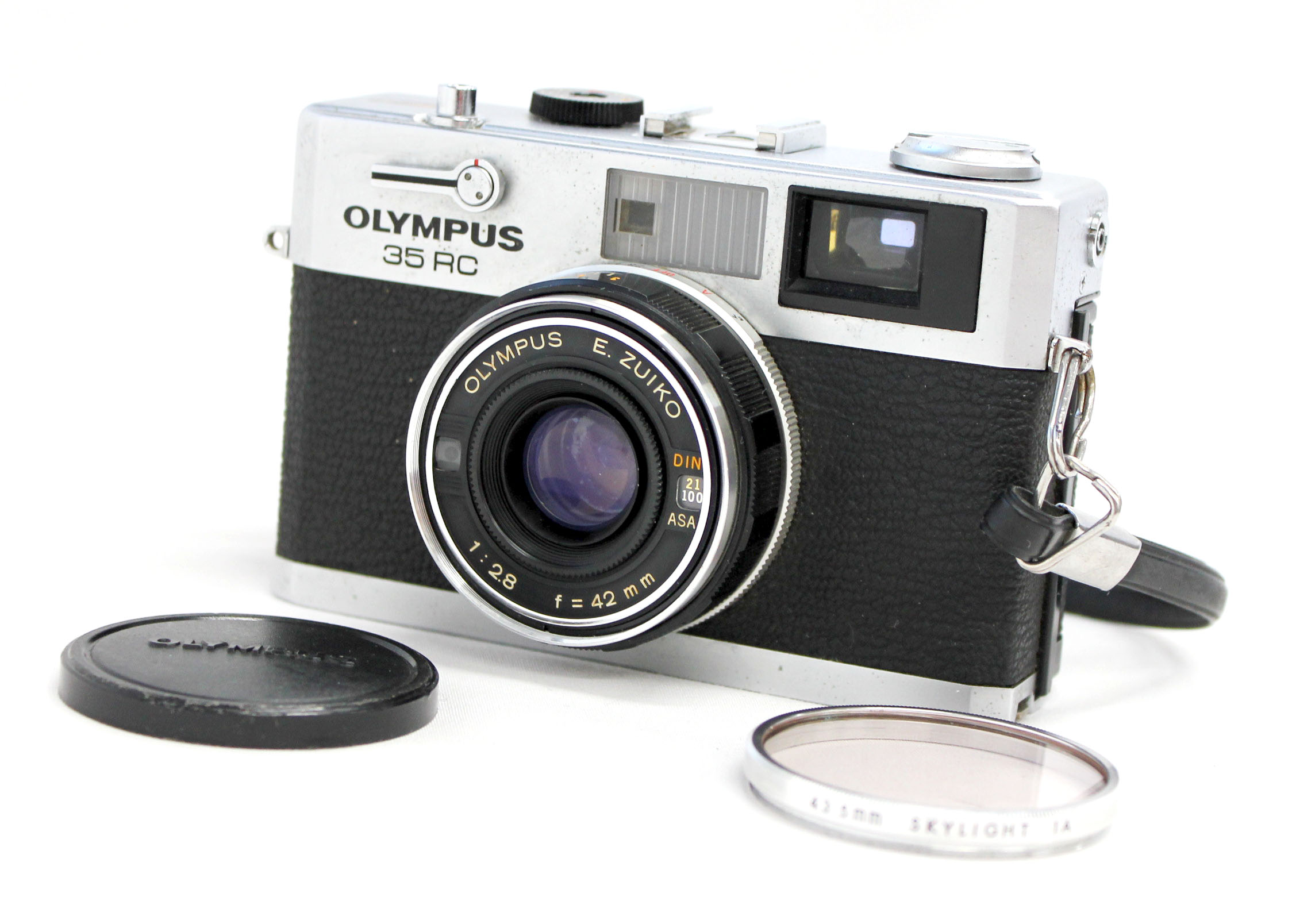 Japan Used Camera Shop | Olympus 35 RC Rangefinder Camera with E.Zuiko 42mm F/2.8 from Japan