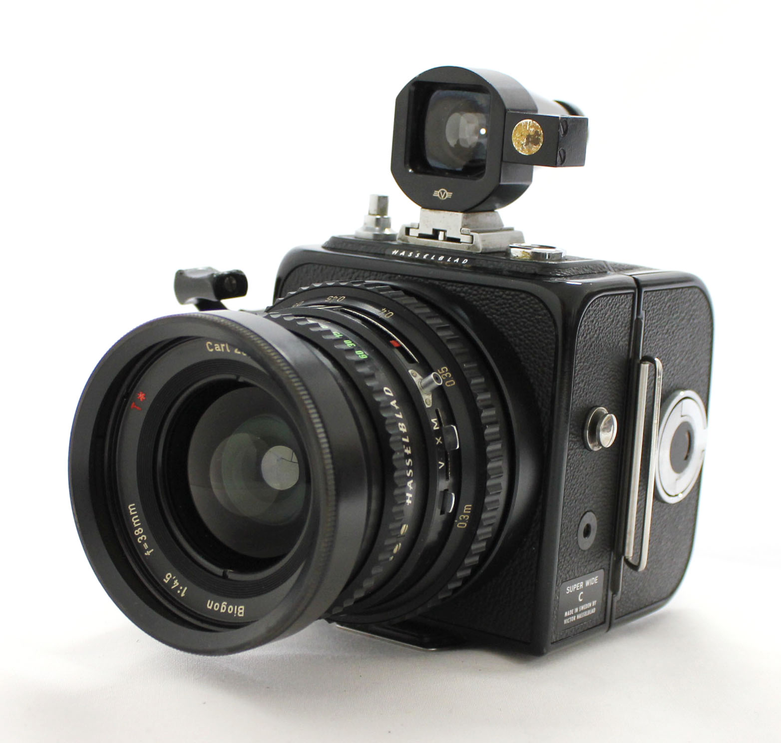 Japan Used Camera Shop | [Excellent+++] Hasselblad SWC Super Wide C w/ Biogon 38mm F/4.5 T* Black from Japan