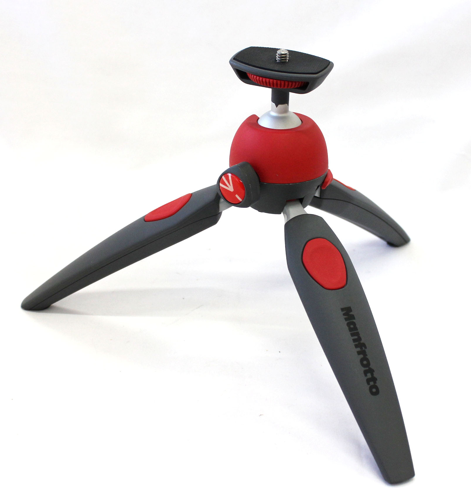 Japan Used Camera Shop | Manfrotto Tripod Mini Pixi Evo 2-Section Red from Japan