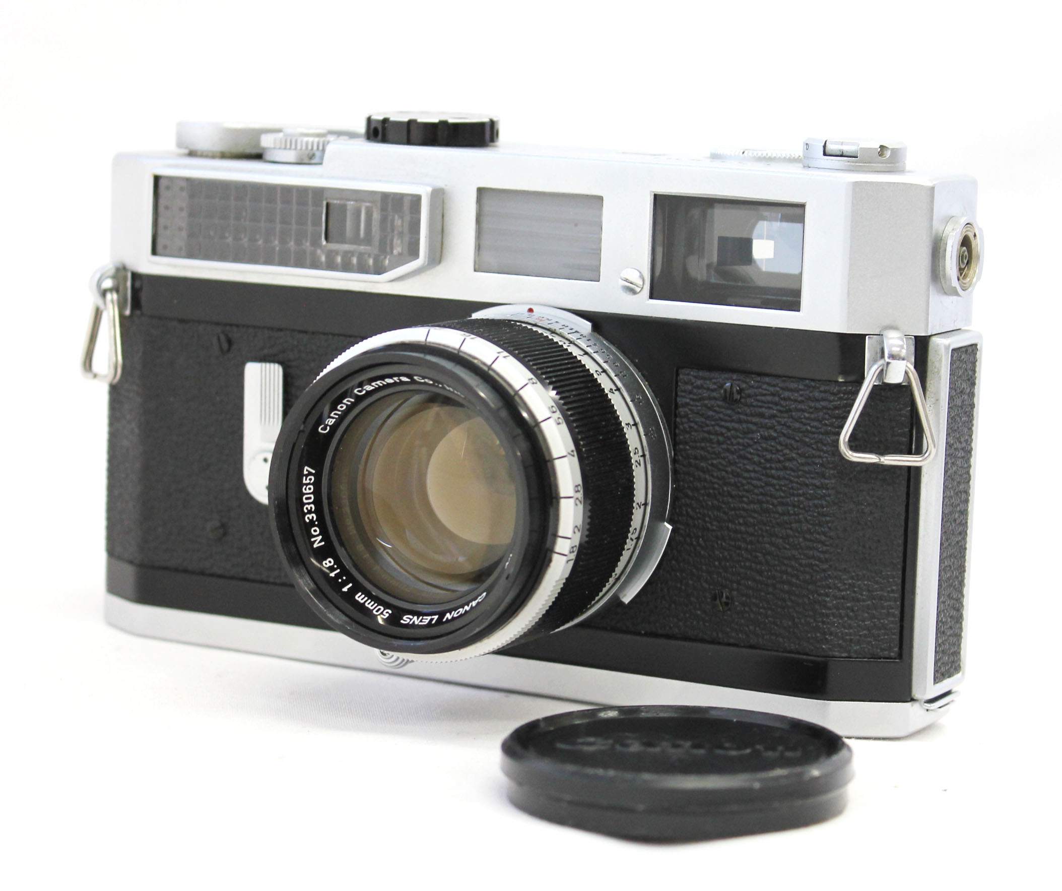 Canon Model 7 Rangefinder Camera with Bonus Lens 50mm F/1.8 Leica L39 Mount from Japan