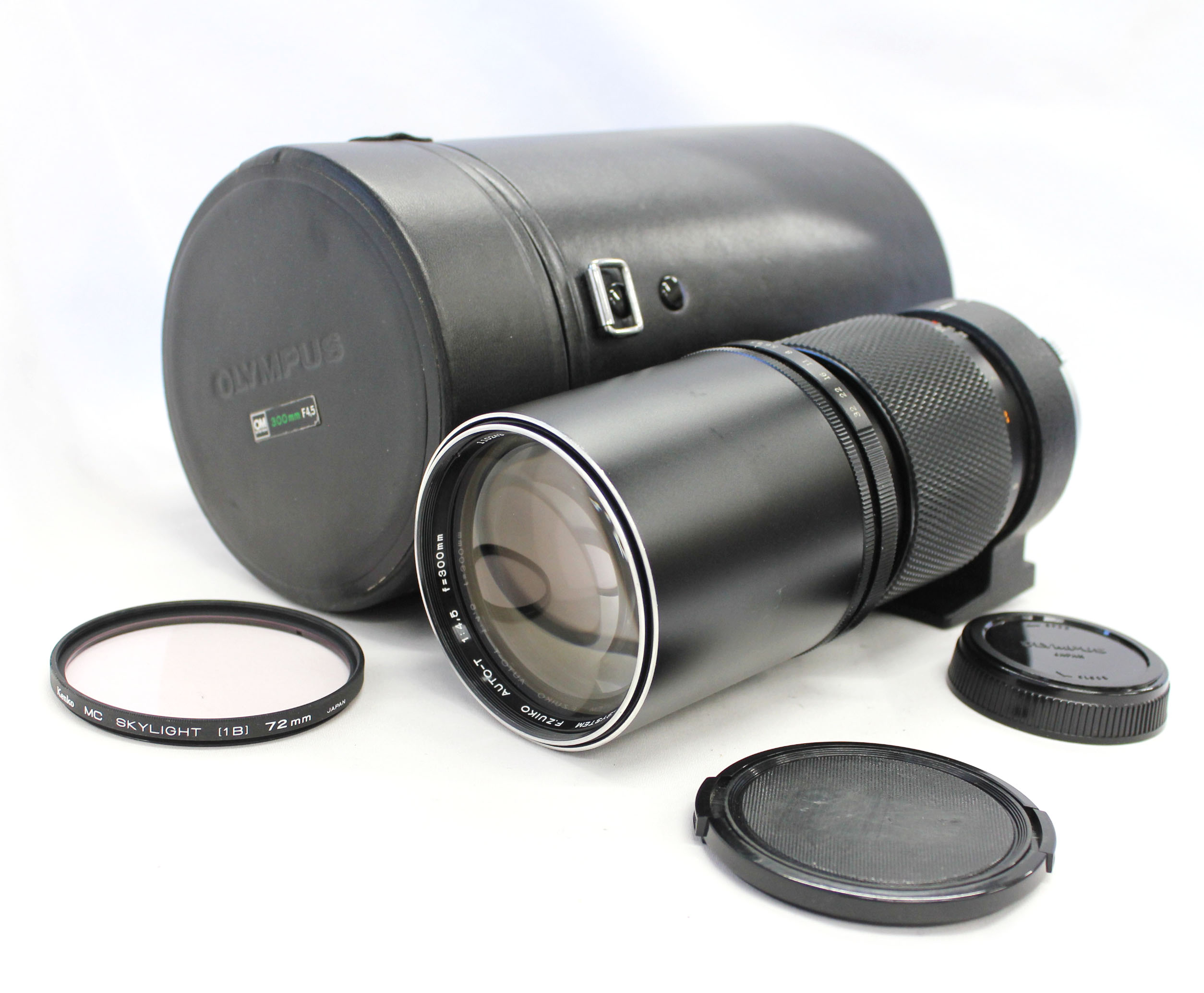 Japan Used Camera Shop | [Near Mint] Olympus OM-System F.Zuiko Auto-T 300mm F/4.5 MF Telephoto Lens from Japan