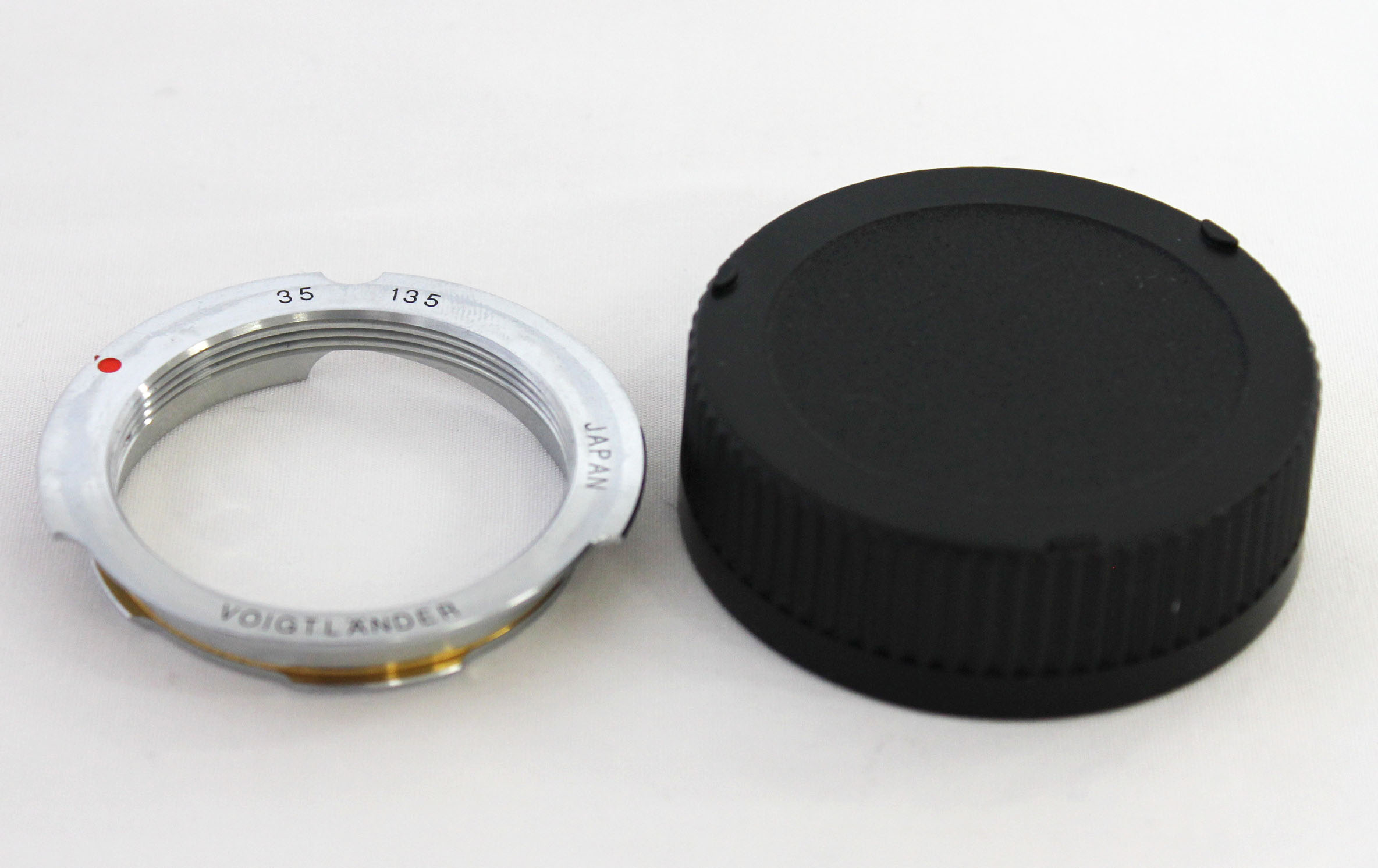 Voigtlander M-Bayonet Adapter Ring Type II 35-135 L39 to Leica M from Japan