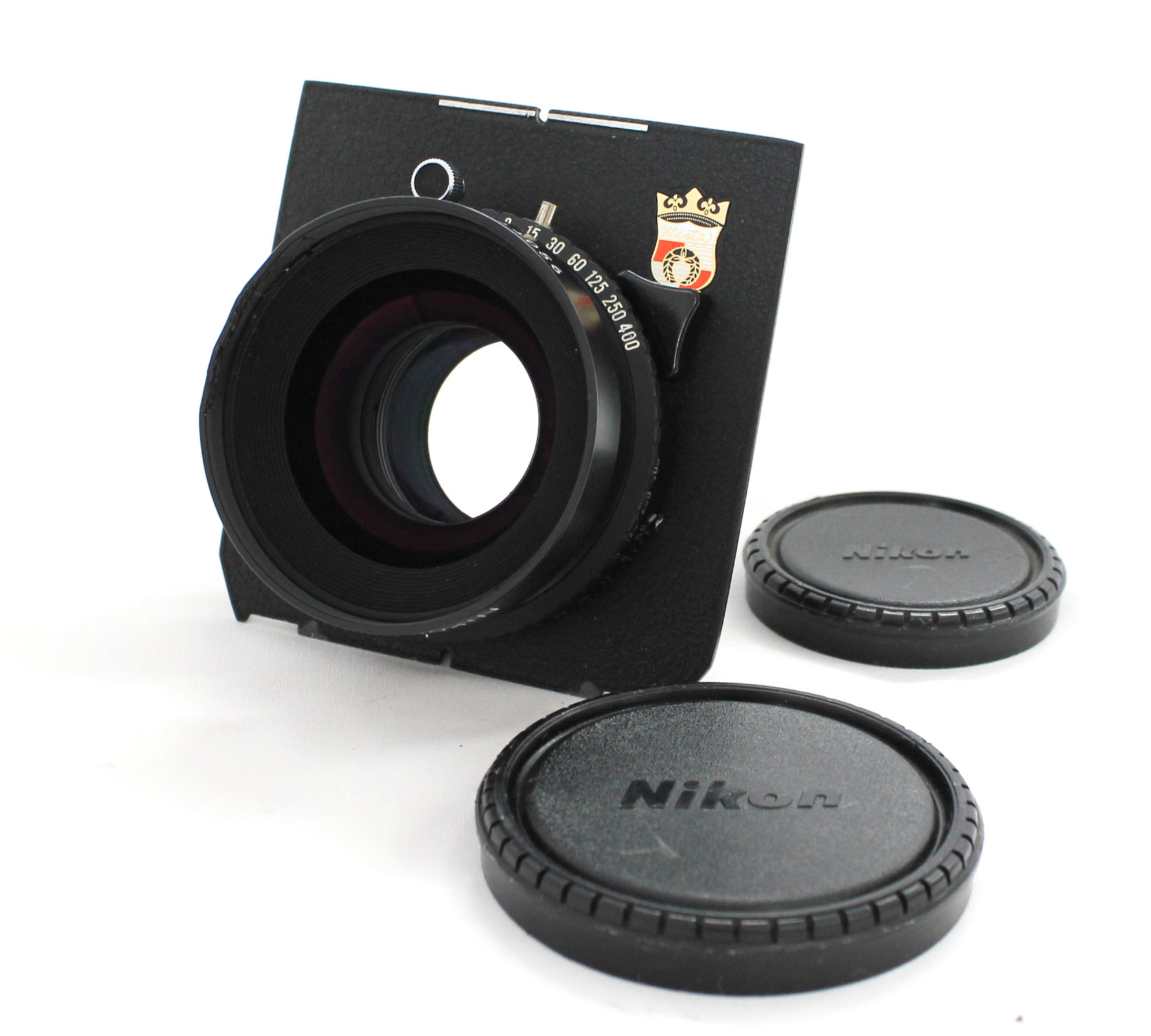 Nikon Nikkor-W 180mm F/5.6 4x5 Large Format Lens Copal 1 Shutter Wista Linhof Board from Japan