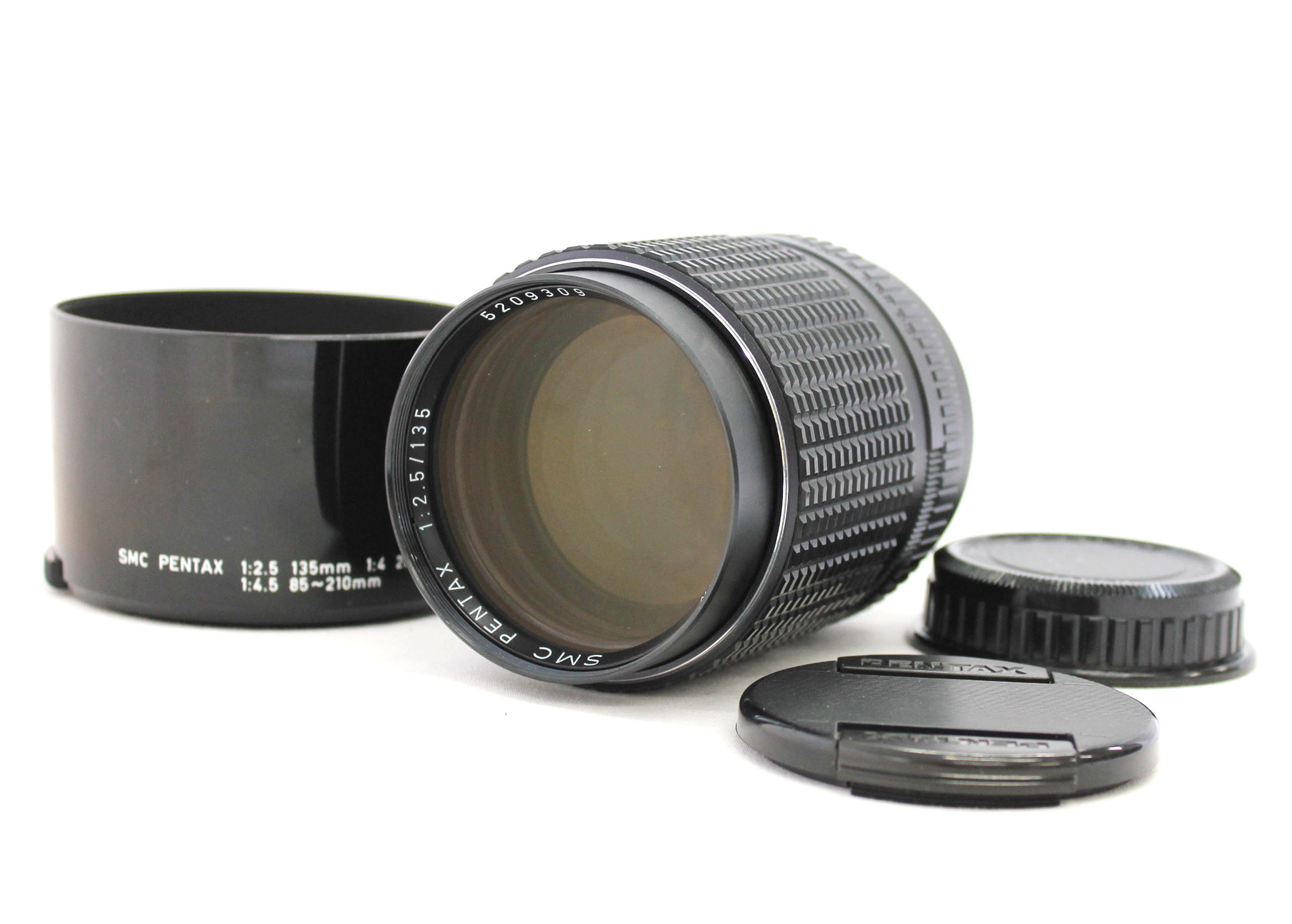 Japan Used Camera Shop | [Near Mint] Pentax SMC PENTAX 135mm F/2.5 MF K Mount Lens with Hood from Japan 