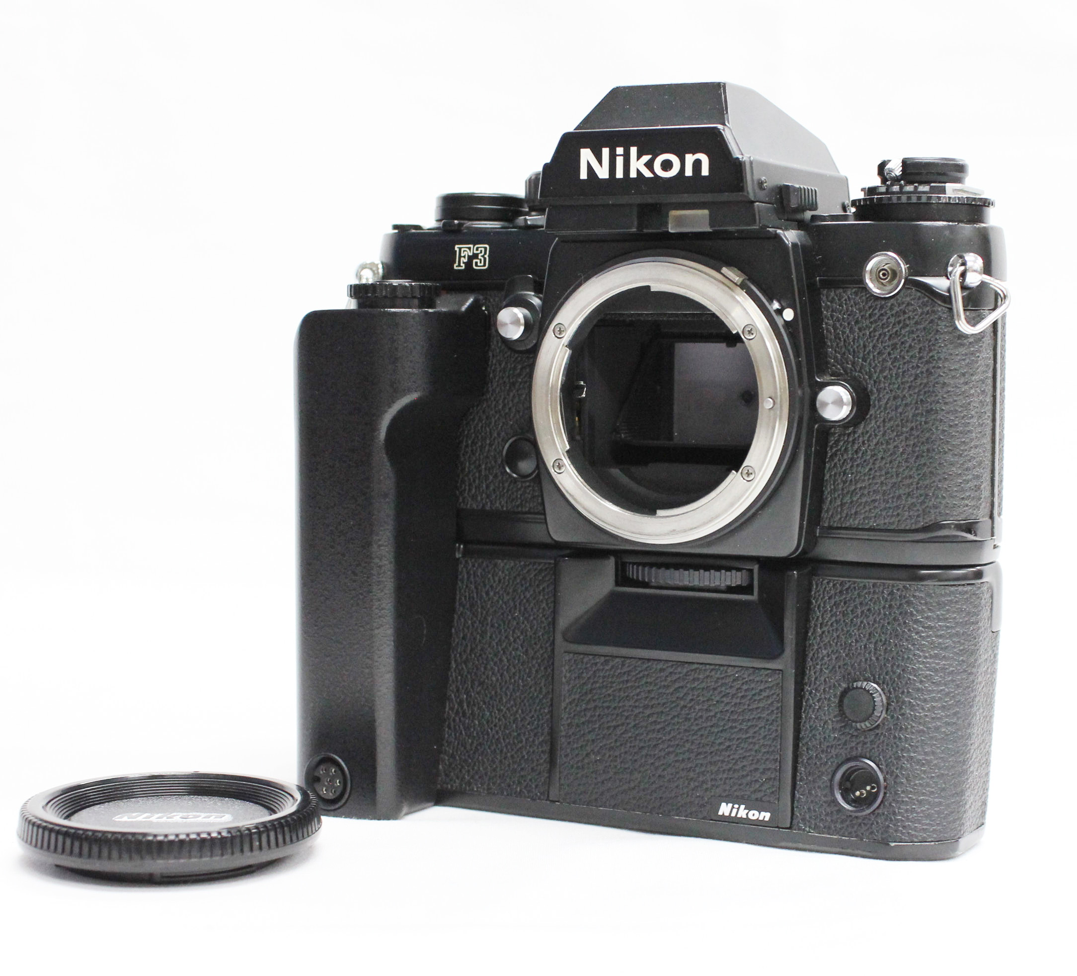 Japan Used Camera Shop | [Excellent +++++] Nikon F3 35mm SLR Film Camera Body with Motor Drive MD-4 from Japan