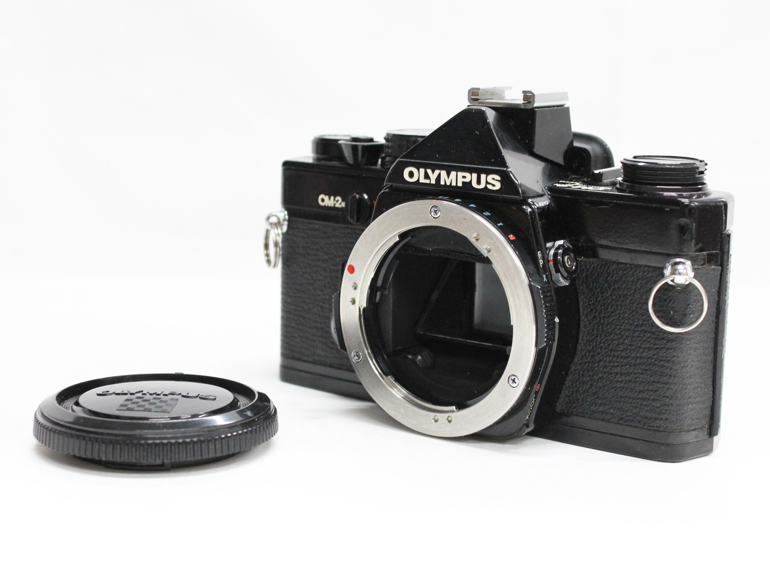 [Excellent++] Olympus OM-2n 35mm SLR Film Camera Body Black from Japan