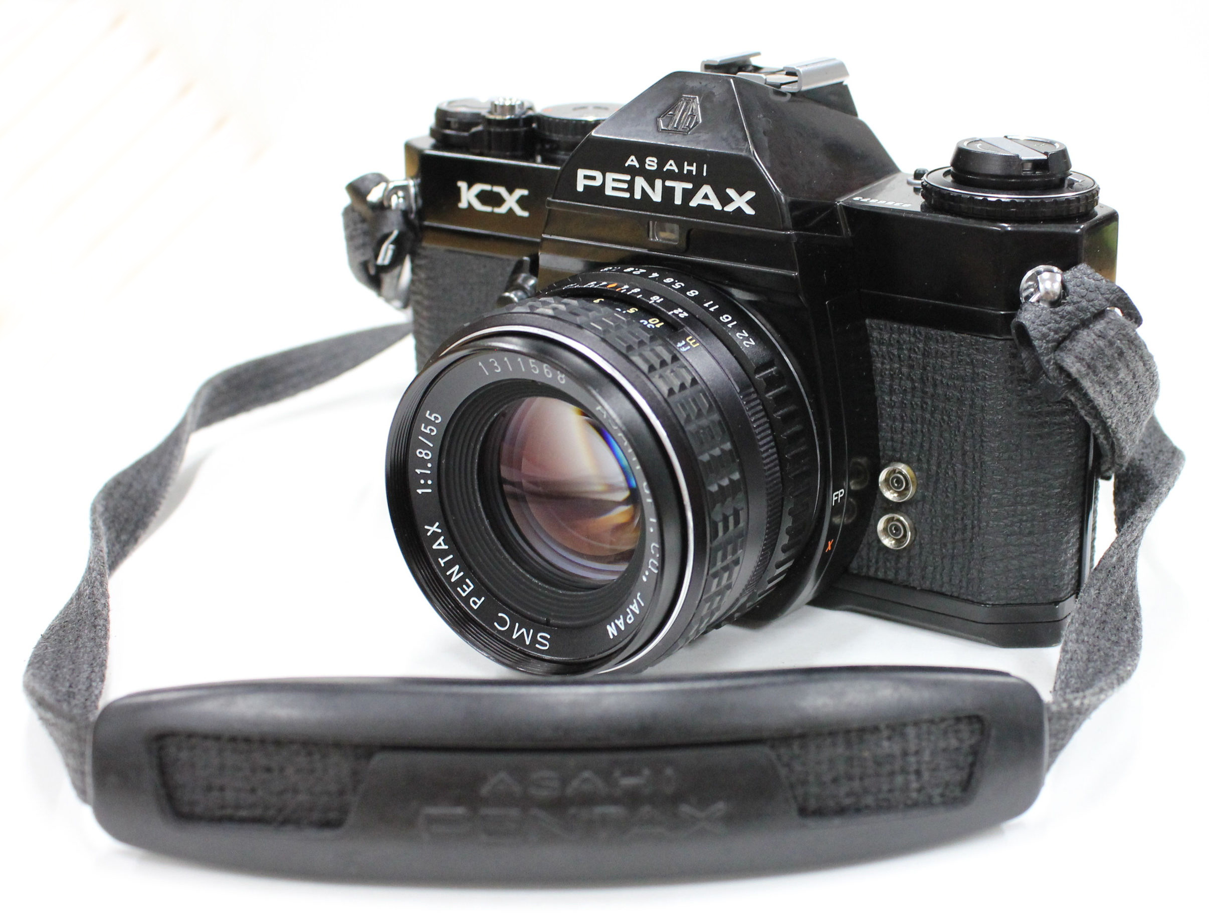 Pentax KX Body with SMC PENTAX 55mm F/1.8 Lens and Filter, Camera