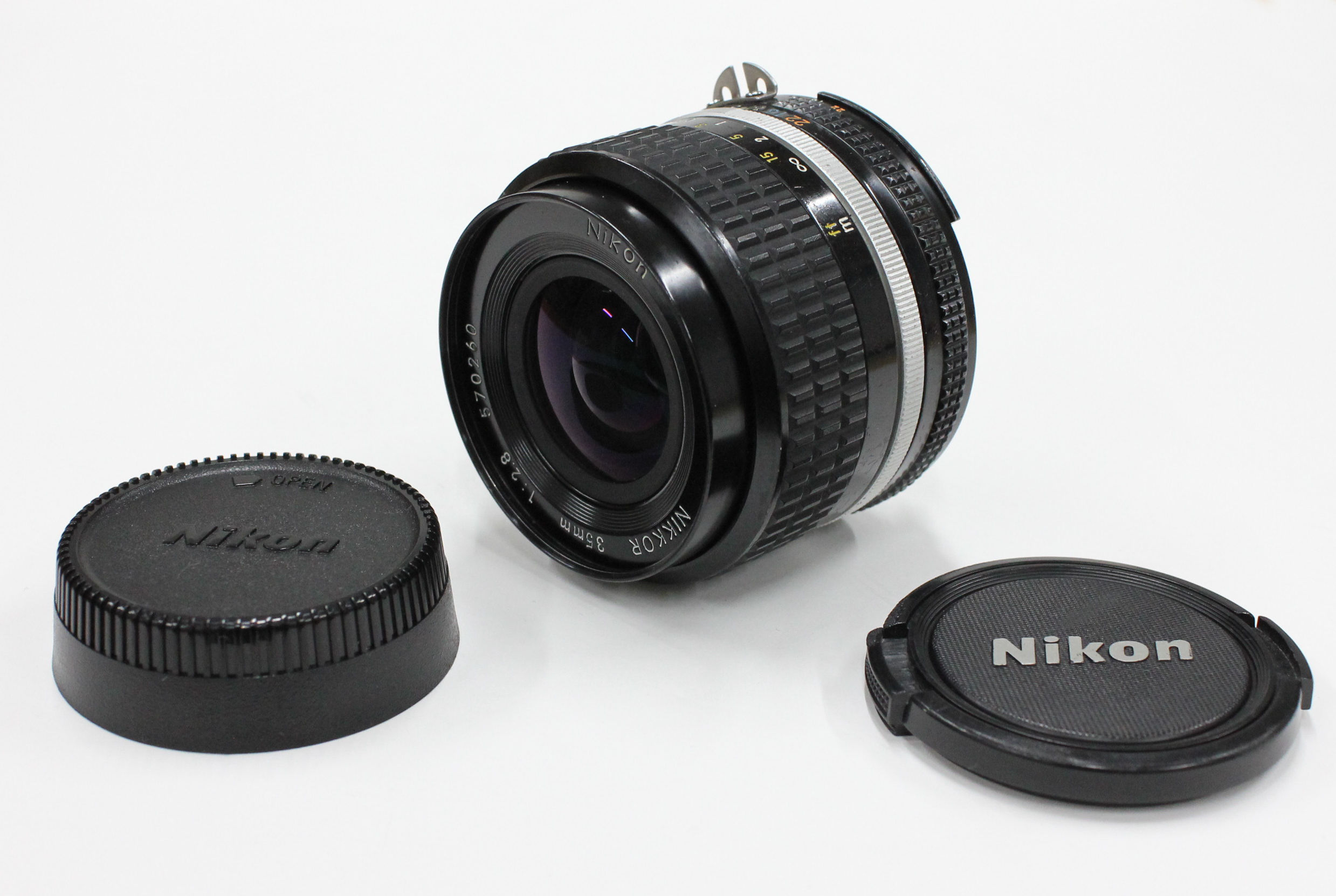 Japan Used Camera Shop | [Excellent+++++] Nikon Ai-s Nikkor 35mm F2.8 MF Lens from Japan