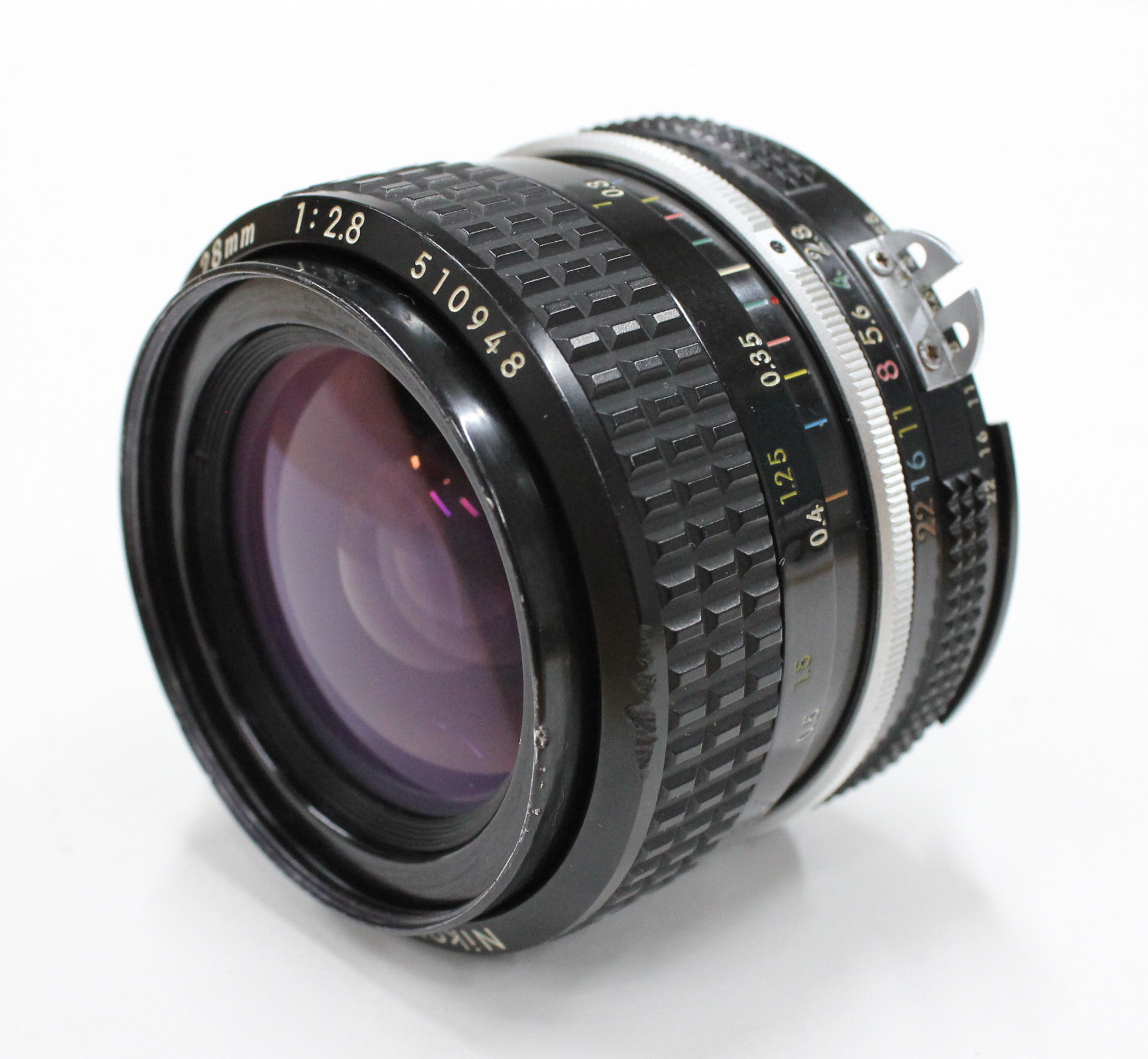 Japan Used Camera Shop | [Excellent++] Nikon Nikkor 28mm F/2.8 Ai Lens from Japan