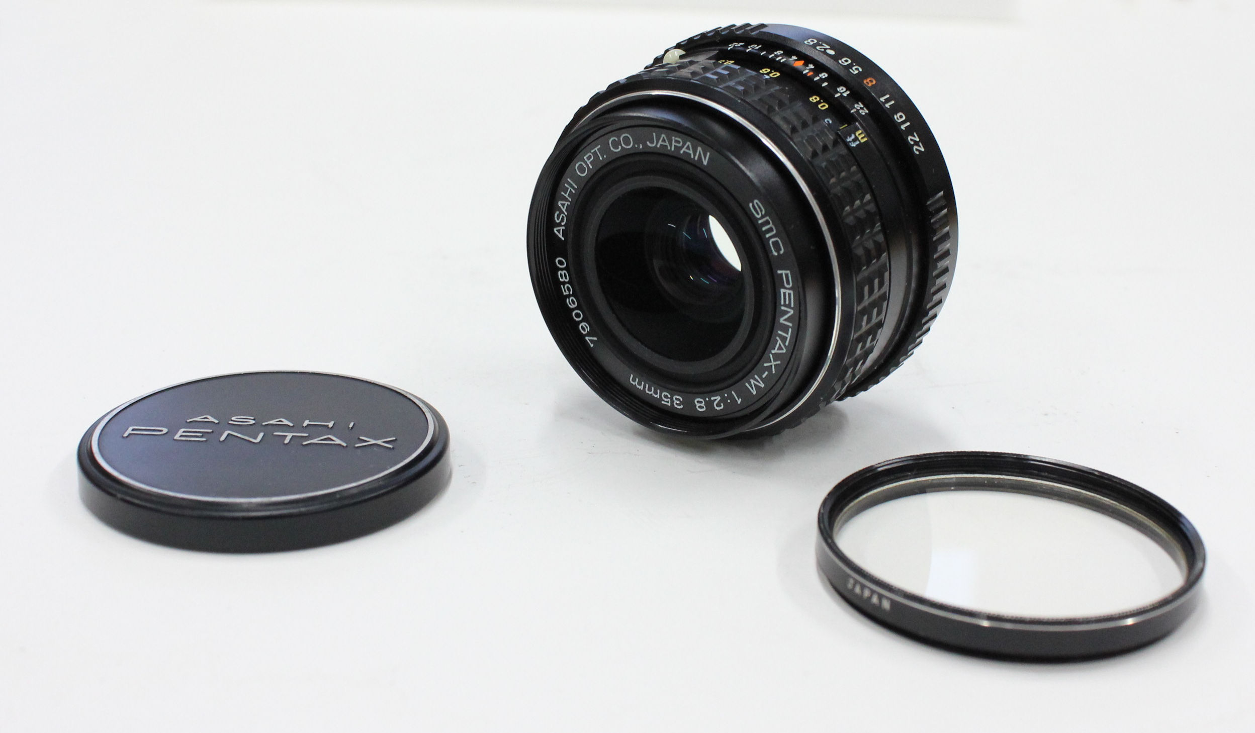 Japan Used Camera Shop | [Near Mint] SMC Pentax-M 35mm F/2.8 MF Lens with Filter from japan