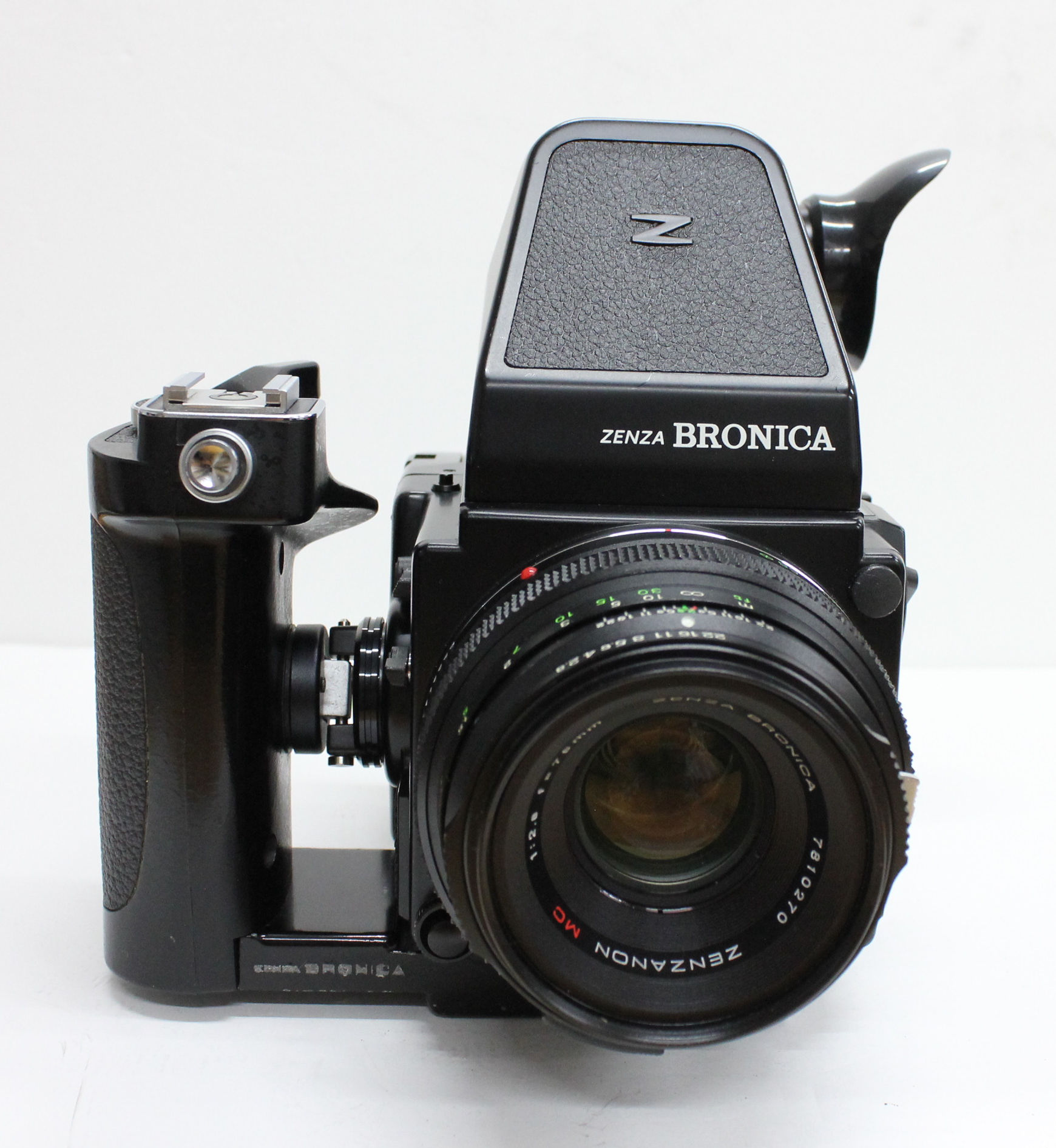 ZENZA BRONICA ETR Si with ZENZANON MC 75mm F/2.8 Lens from Japan 