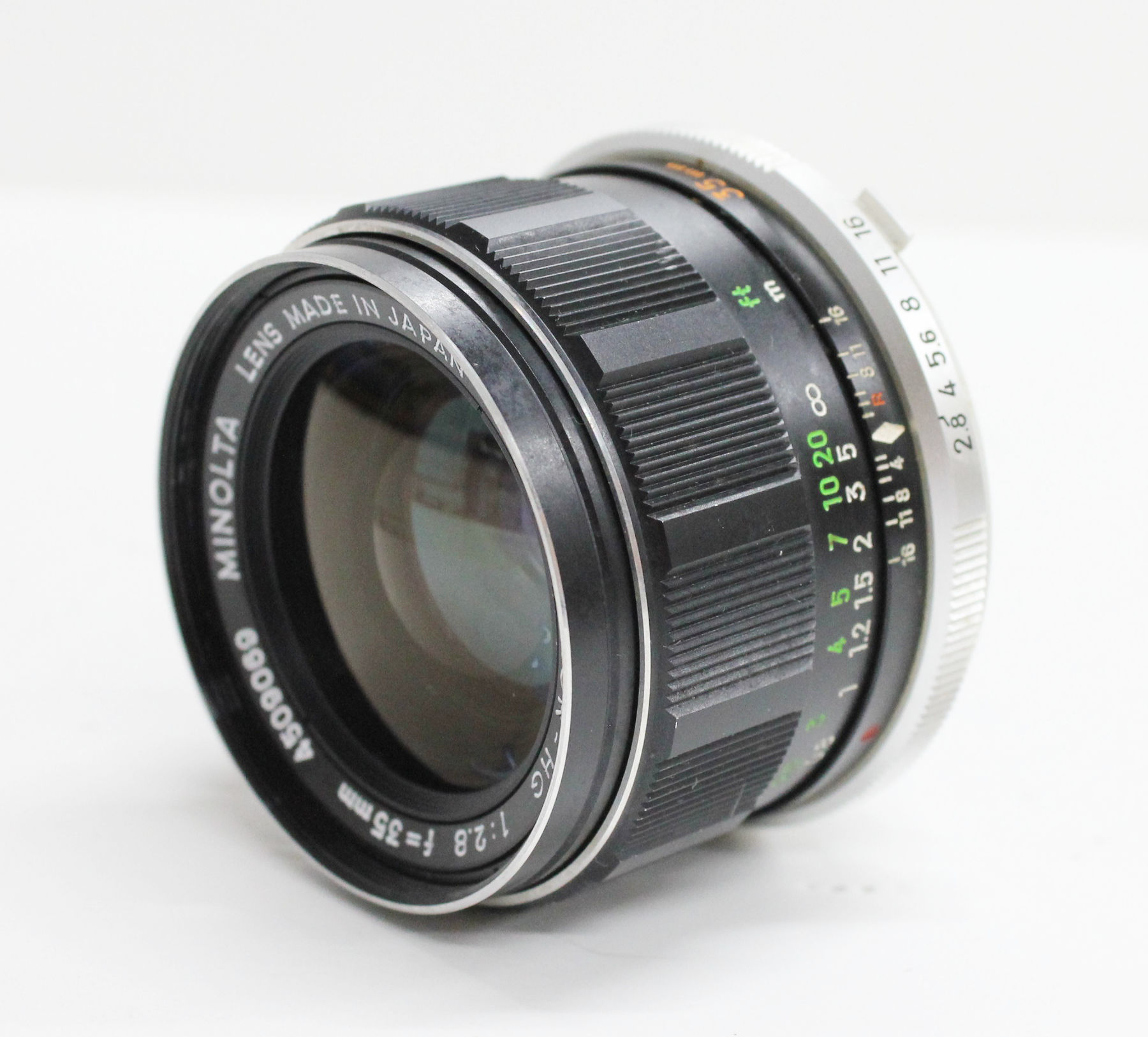 Japan Used Camera Shop | [Excelent+++] MINOLTA MC W.ROKKOR-HG 35mm F/2.8 MF Lens from Japan