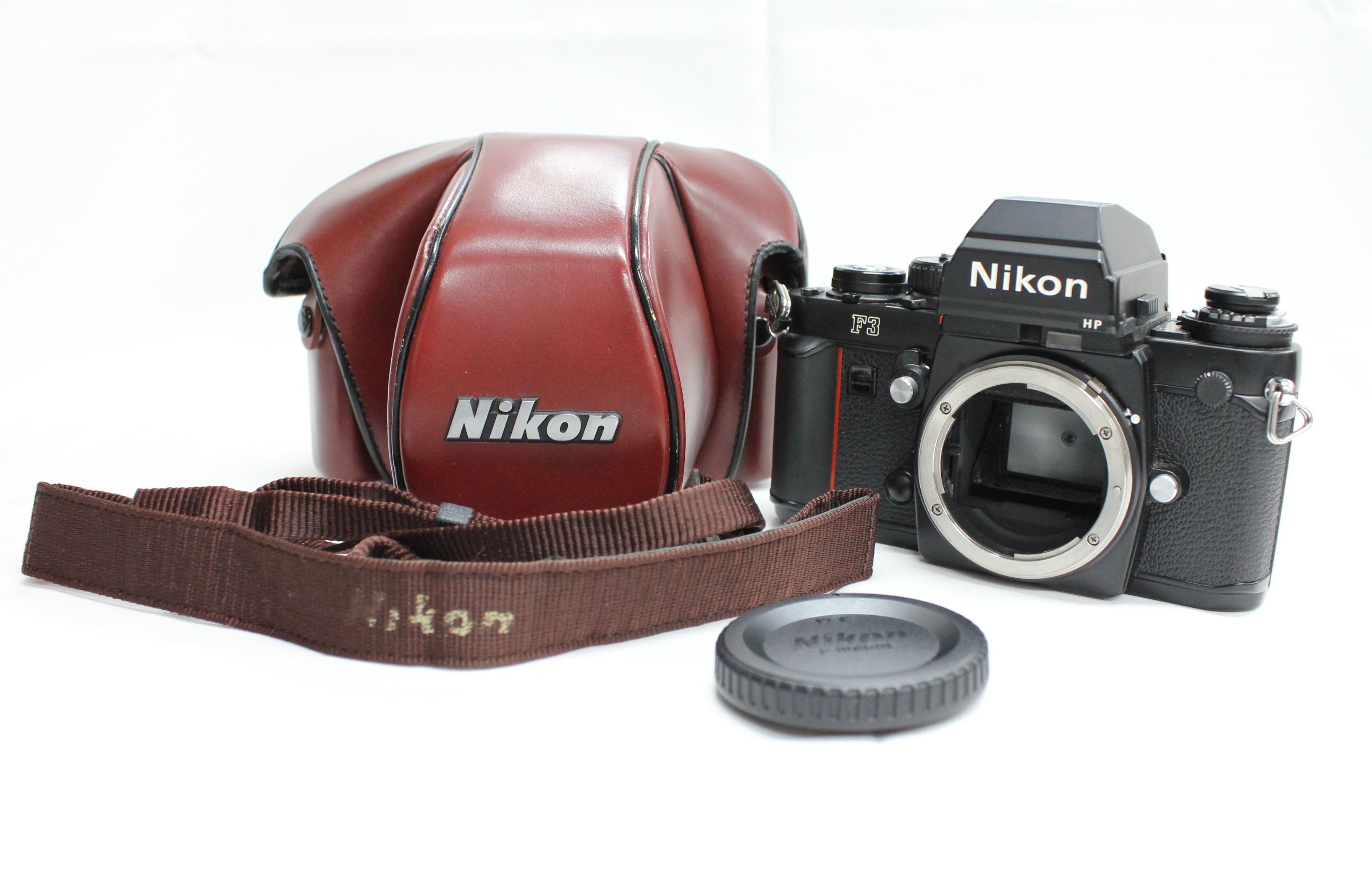 Japan Used Camera Shop | [Near Mint] Nikon F3 HP 35mm SLR Film Camera Body w/ CF-22 Case from Japan