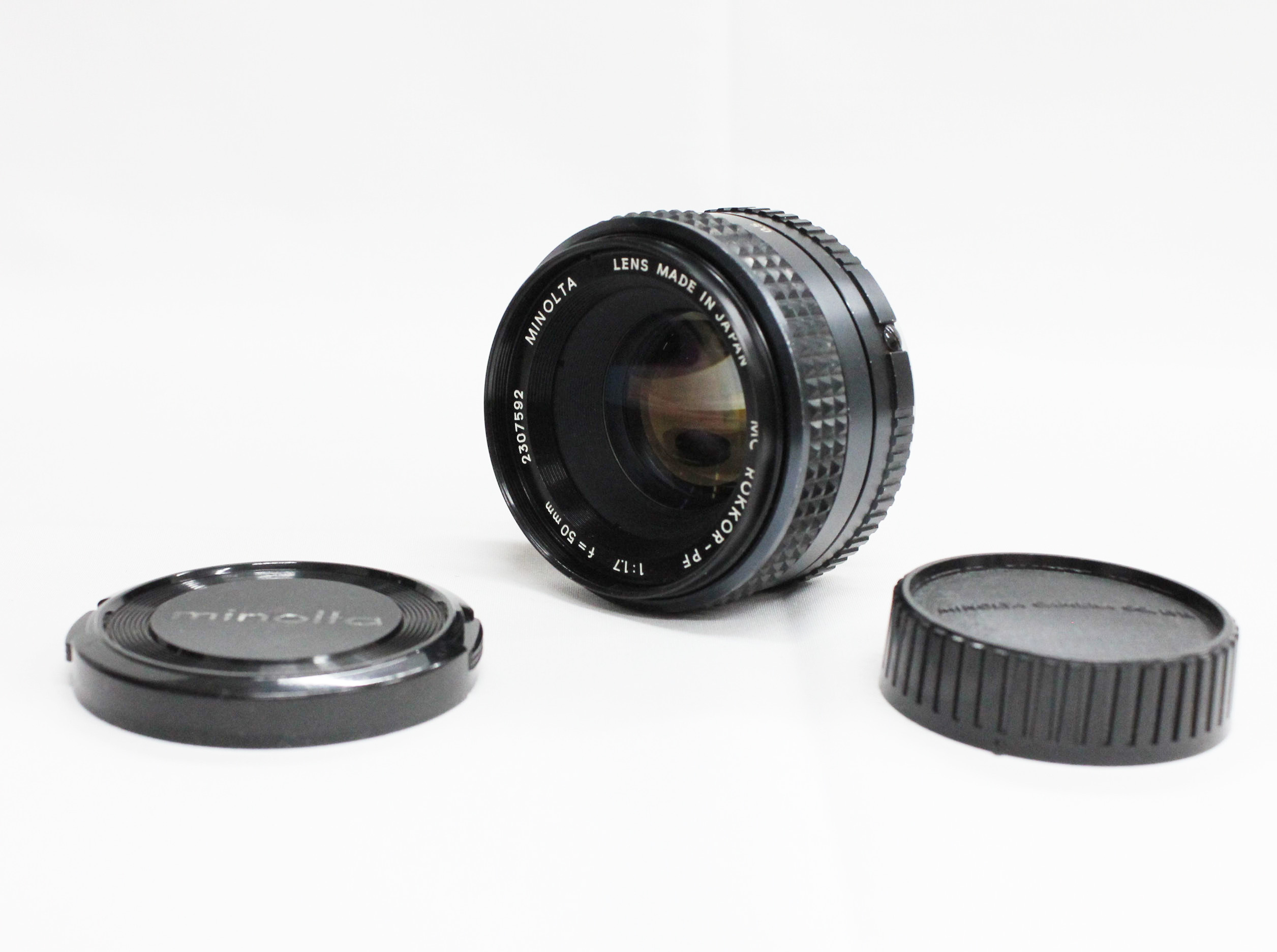 Japan Used Camera Shop | [Excellent++++] Minolta MC Rokkor-PF 50mm F/1.7 Manual Focus Lens from Japan
