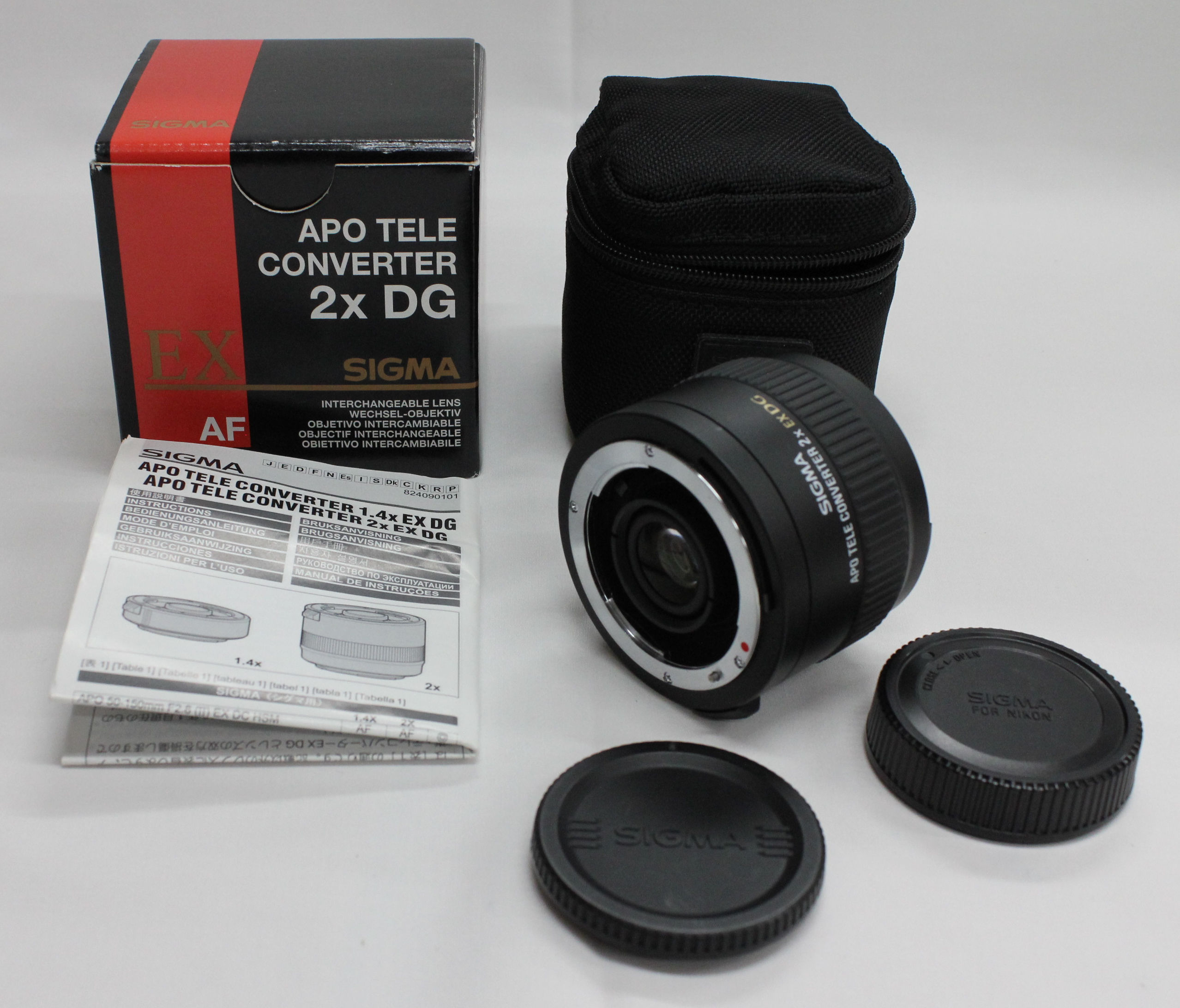 Japan Used Camera Shop | [Mint] SIGMA APO TELE CONVERTER 2x EX DG for Nikon
