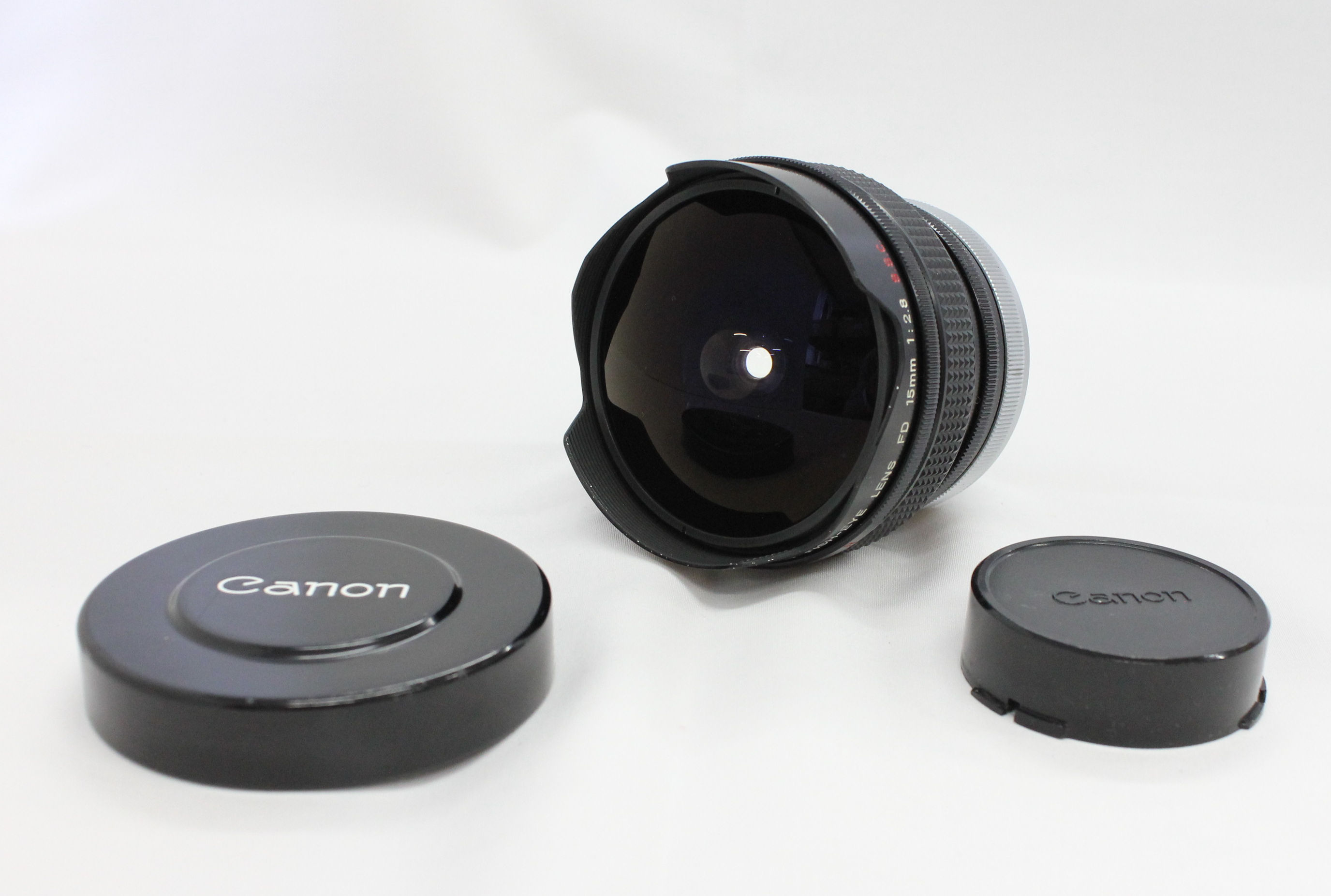 Japan Used Camera Shop | [Near Mint] Canon FD 15mm F/2.8 S.S.C. ssc Fish-eye Lens from Japan