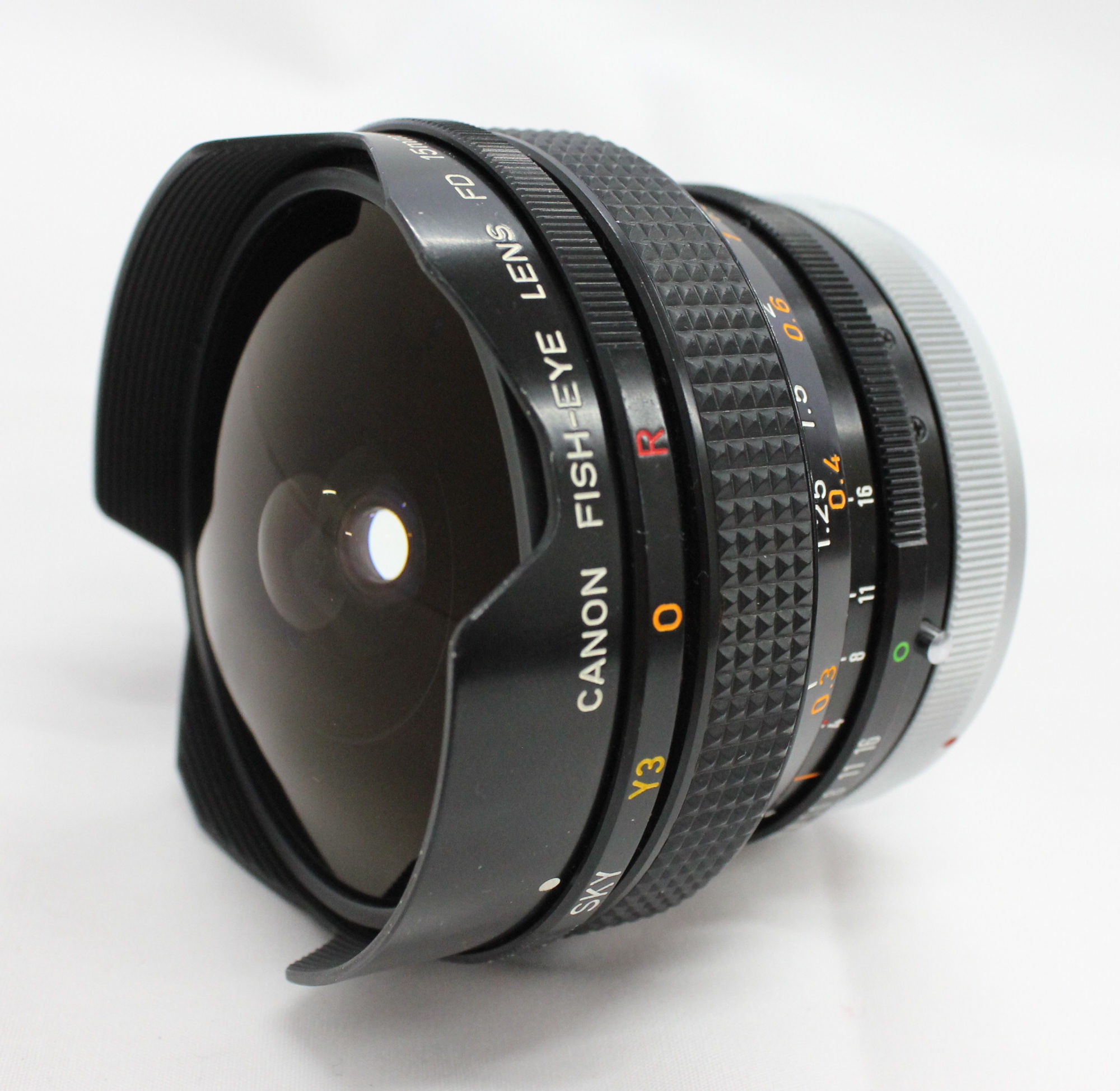 Canon FD 15mm F/2.8 S.S.C. ssc Fish-eye Lens from Japan (C1207