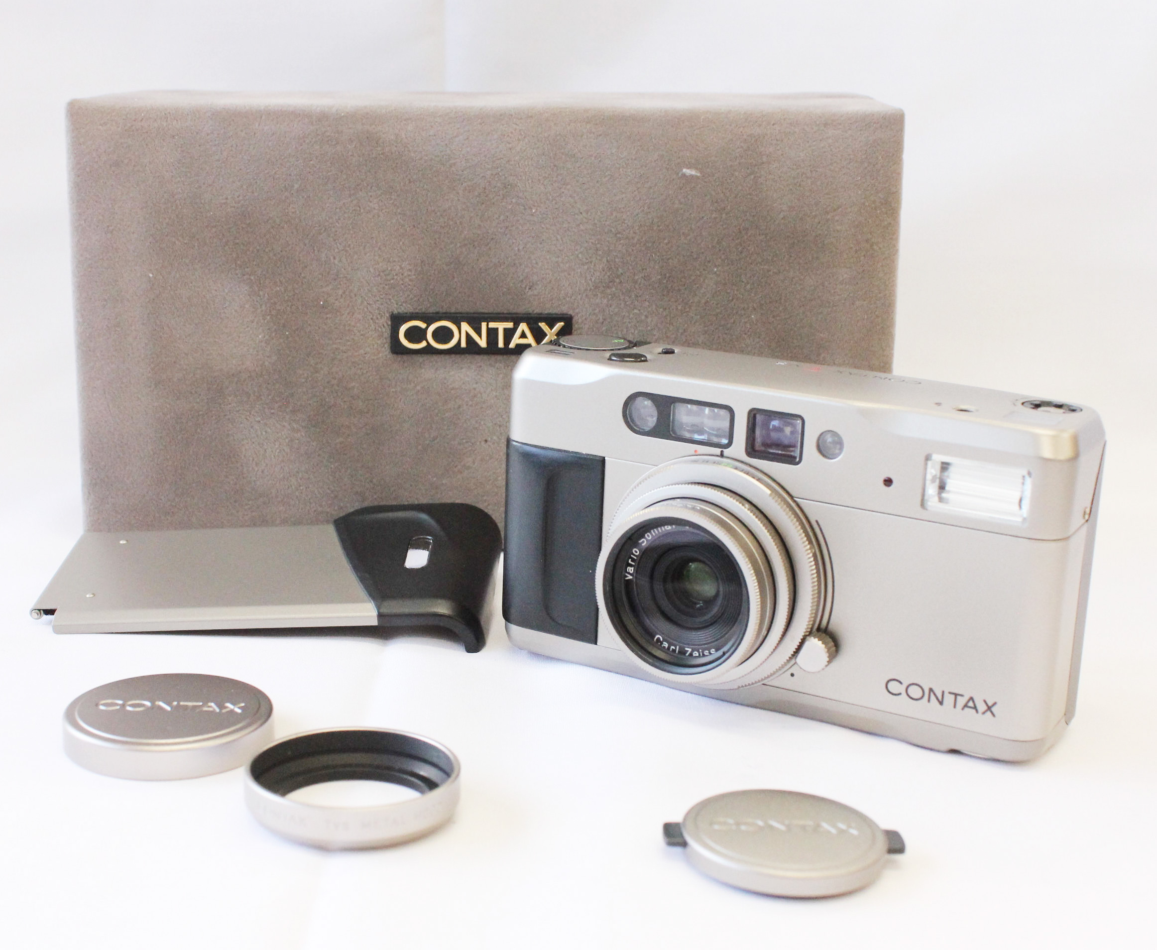 [As Is] Contax TVS 35mm Point & Shoot Film Camera w/ Data Back from Japan