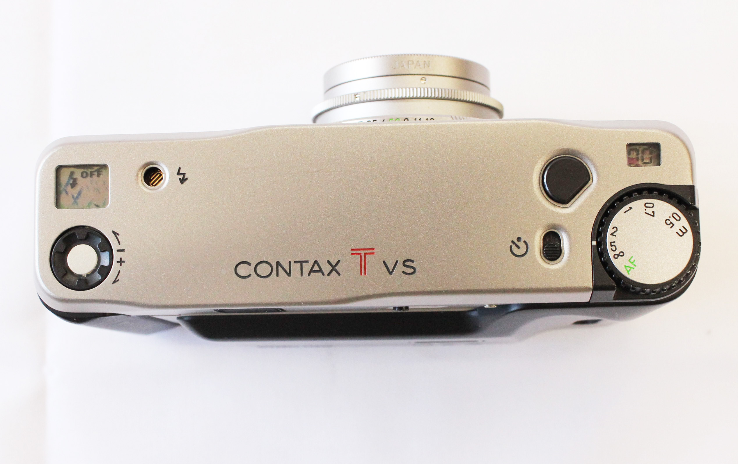  Contax TVS 35mm Point & Shoot Film Camera w/ Data Back from Japan Photo 4