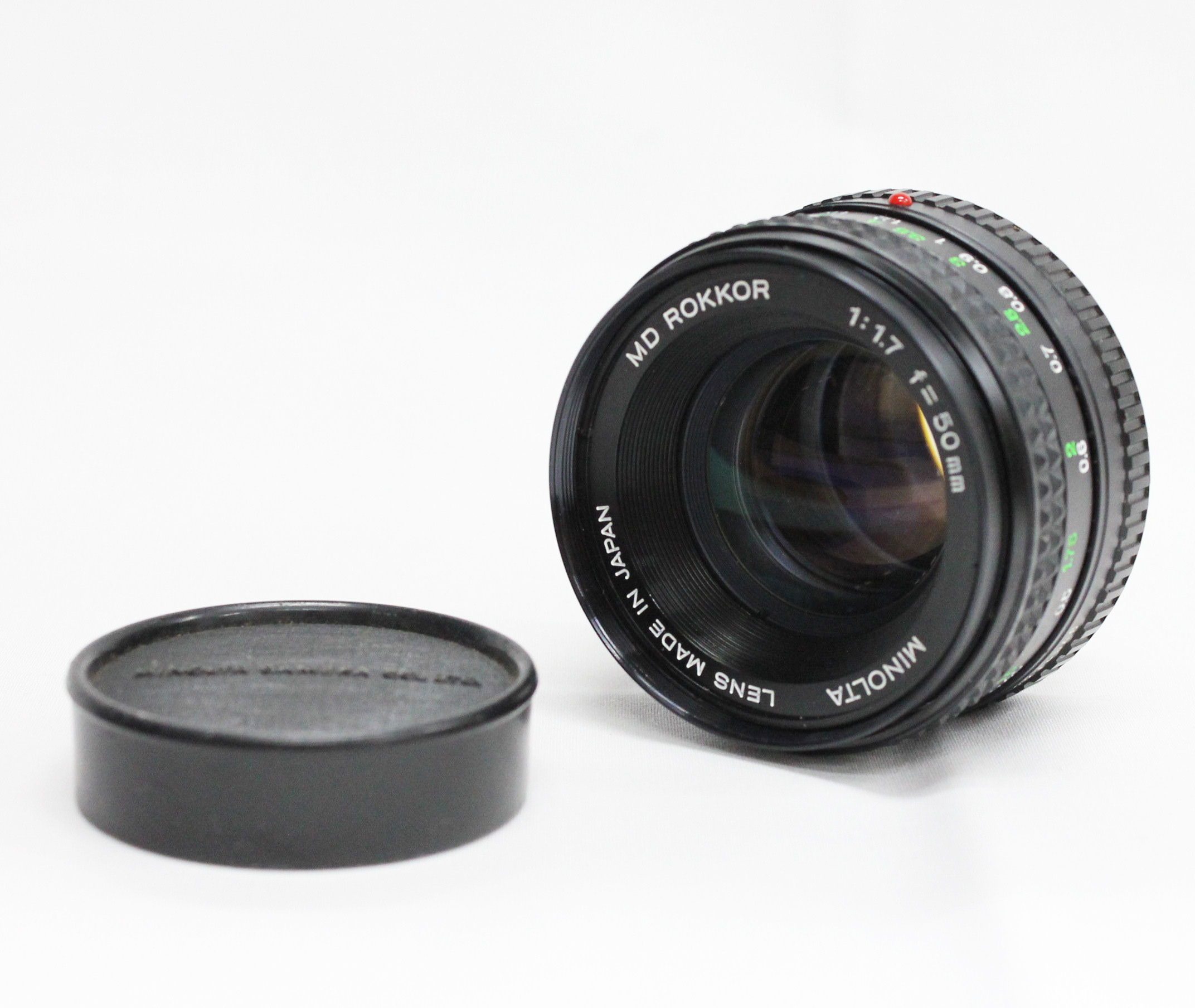 Japan Used Camera Shop | [Excellent+++++] Minolta MD Rokkor 50mm F/1.7 MF Lens from Japan