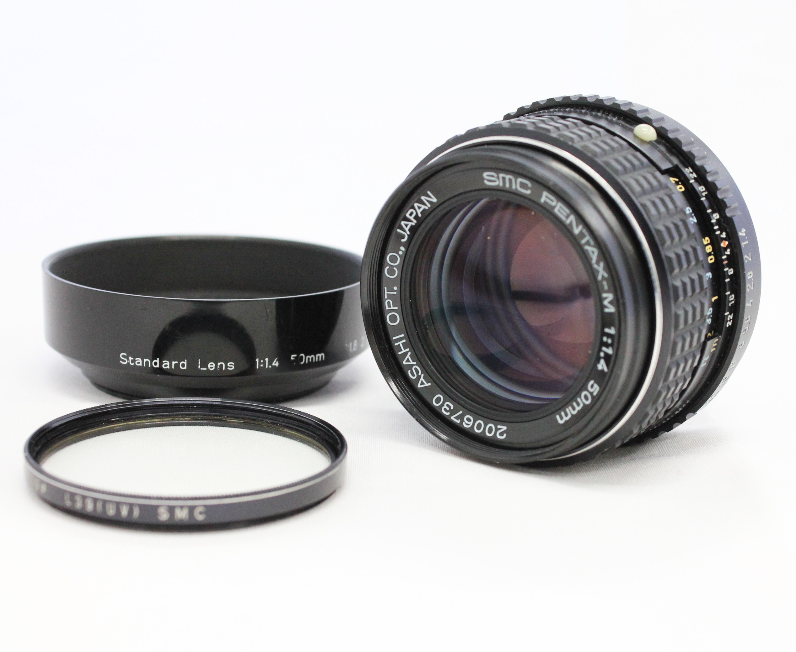 Japan Used Camera Shop | [Excellent+++] PENTAX SMC Pentax-M 50mm F/1.4 K mount MF Lens from Japan