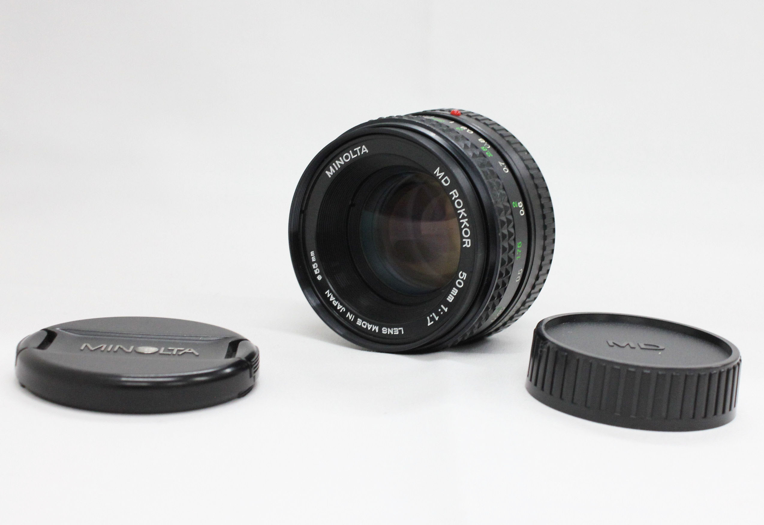 Japan Used Camera Shop | [As is] Minolta MD Rokkor 50mm F/1.7 MF Lens from Japan
