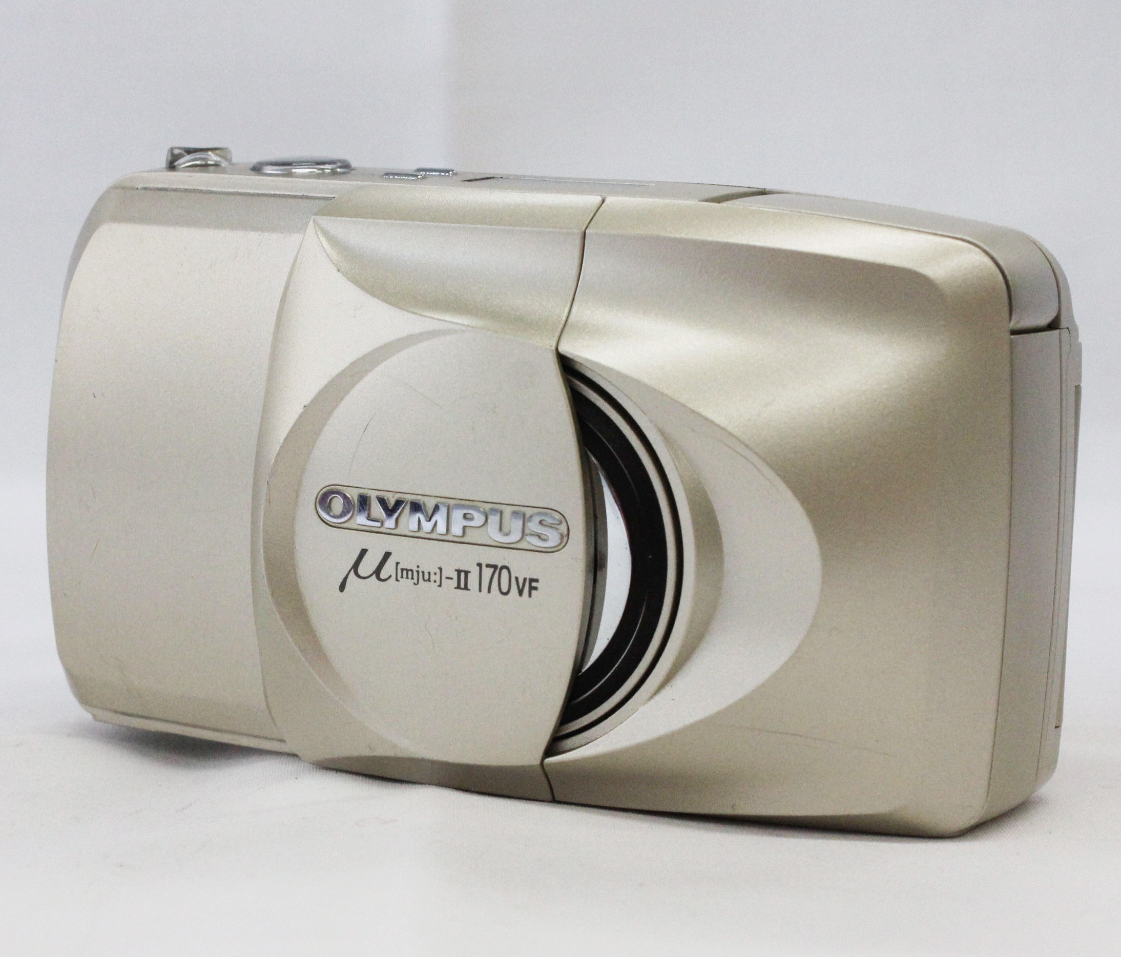  Olympus μ MJU II 170 VF Multi-AF Zoom 35mm Point & Shoot Film Camera with Remote Control RC-300C from Japan Photo 1